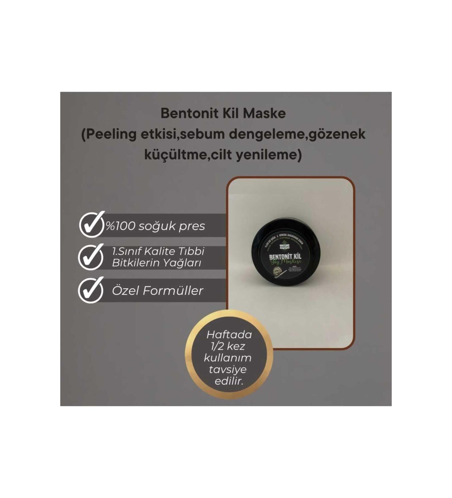 MuhittinNargaz Natural Bentonite Clay Mask