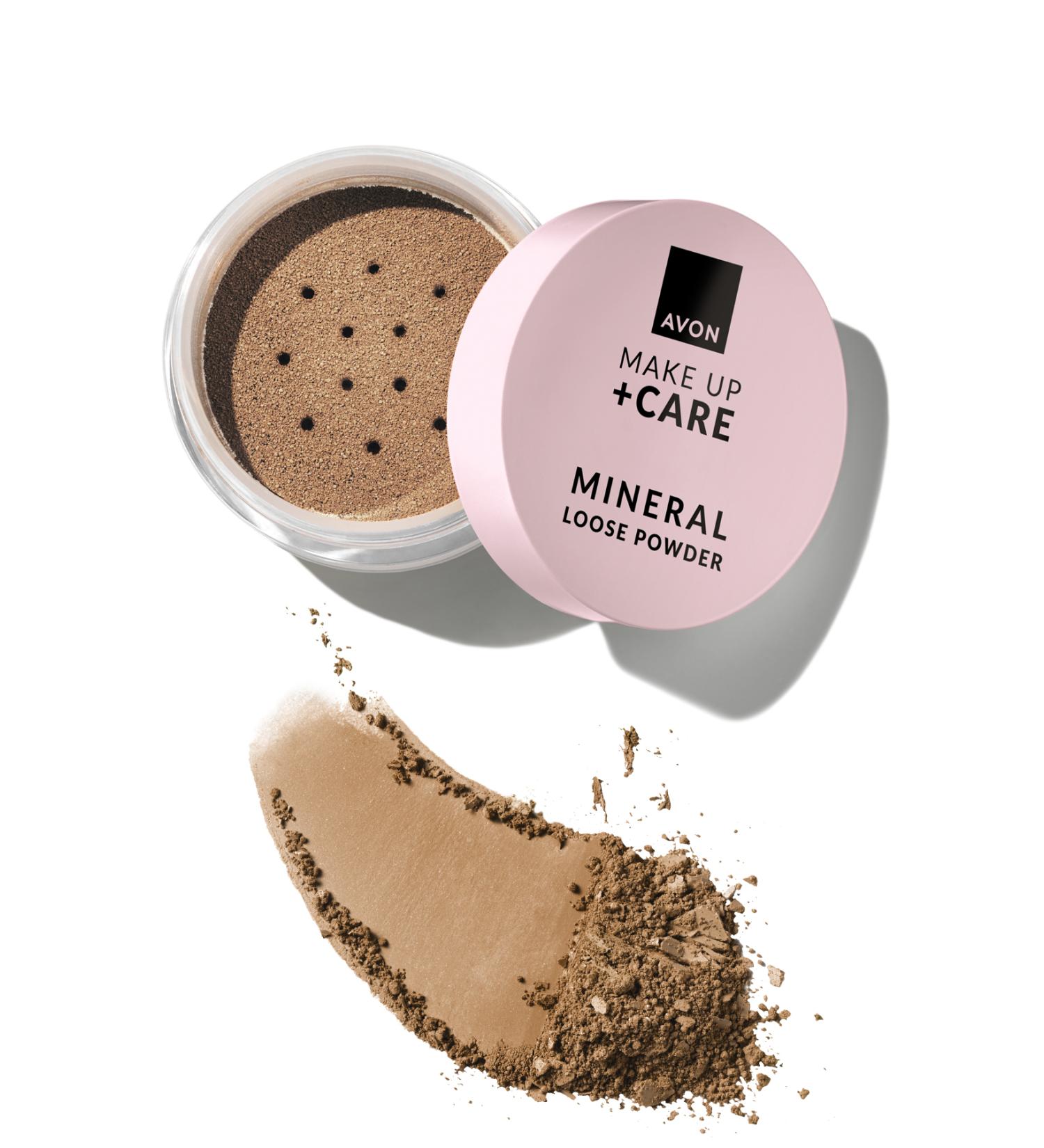 Avon Make Up + Care Mineral Loose Powder Foundation Medium Deep - Buy Online on GoSupps.com