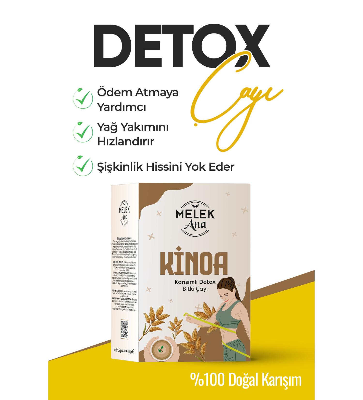 Melek Ana Quinoa Bitlisel Weight Loss Helping Form Tea - Buy Online on GoSupps.com