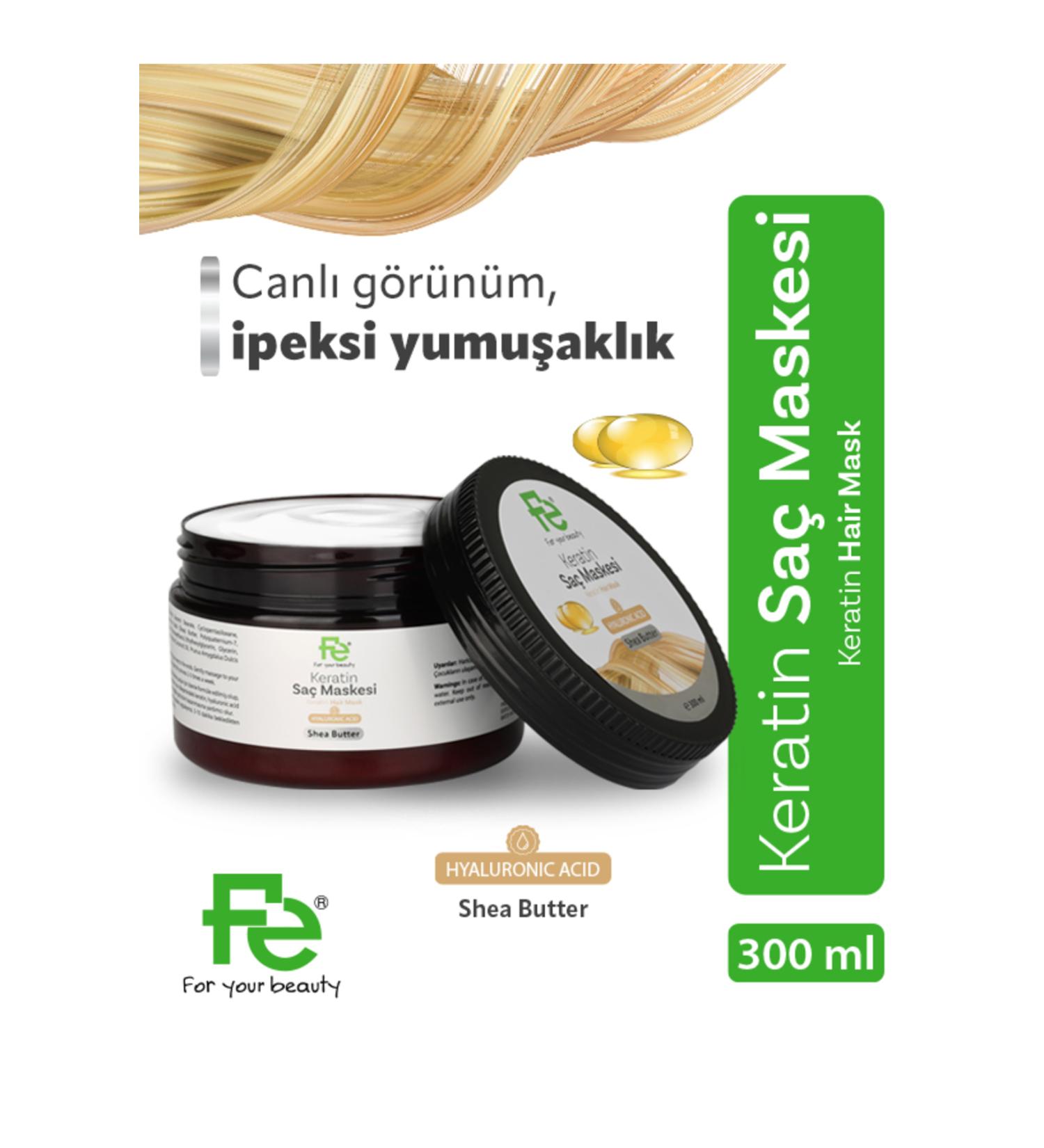 Fe KERATIN HAIR MASK 300 ML - Buy Online on GoSupps.com