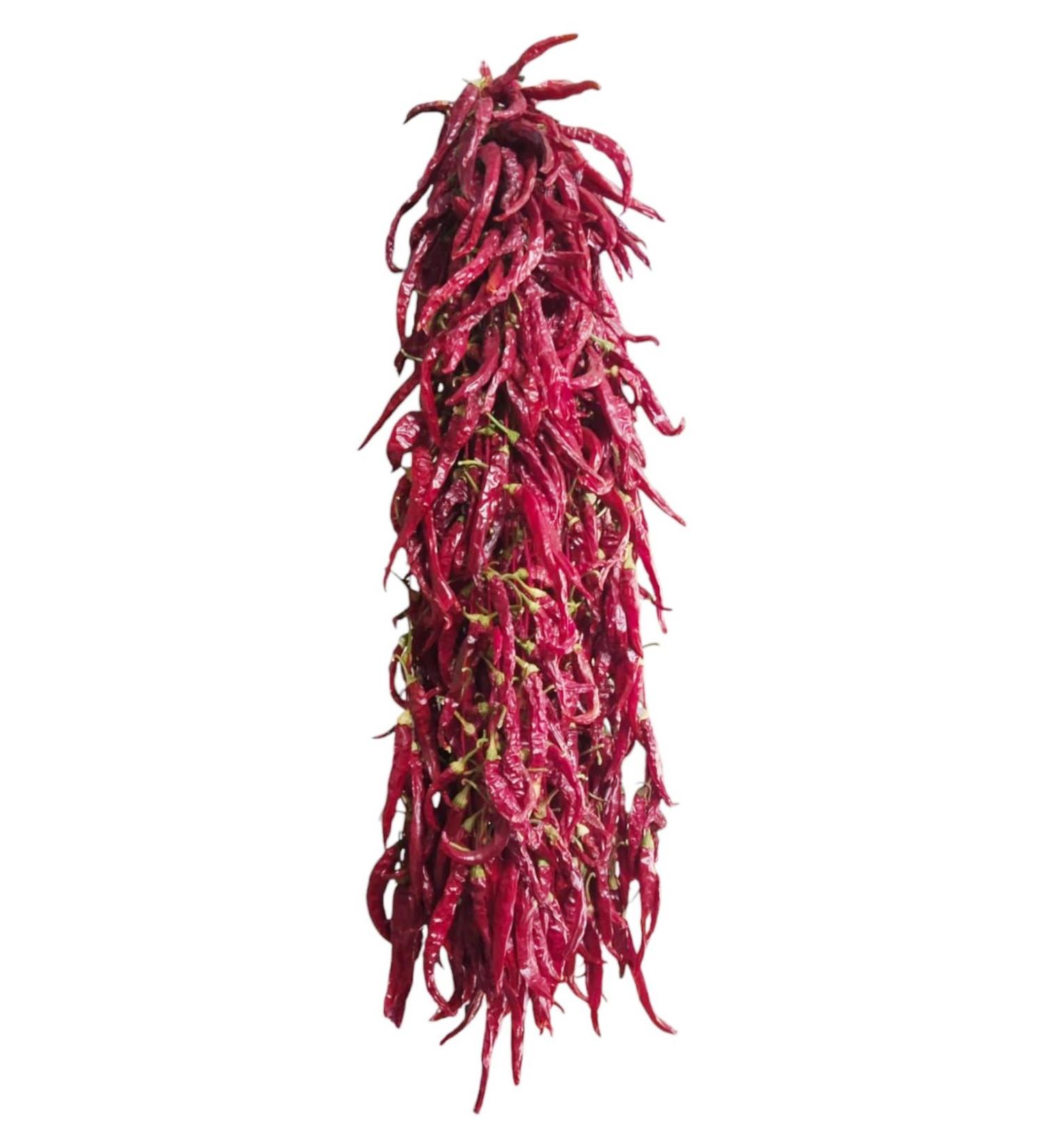 AegeanEverywhere Bilecik Dried Pepper 20 Series New Crop (1 Series 30-32 Pieces)