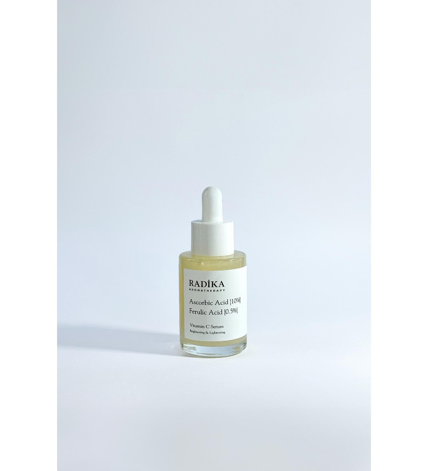 Radika Aromatherapy Vitamin C Serum | Brightening Skin Tone Equalizing and Brightening Effect - Buy Online on GoSupps.com