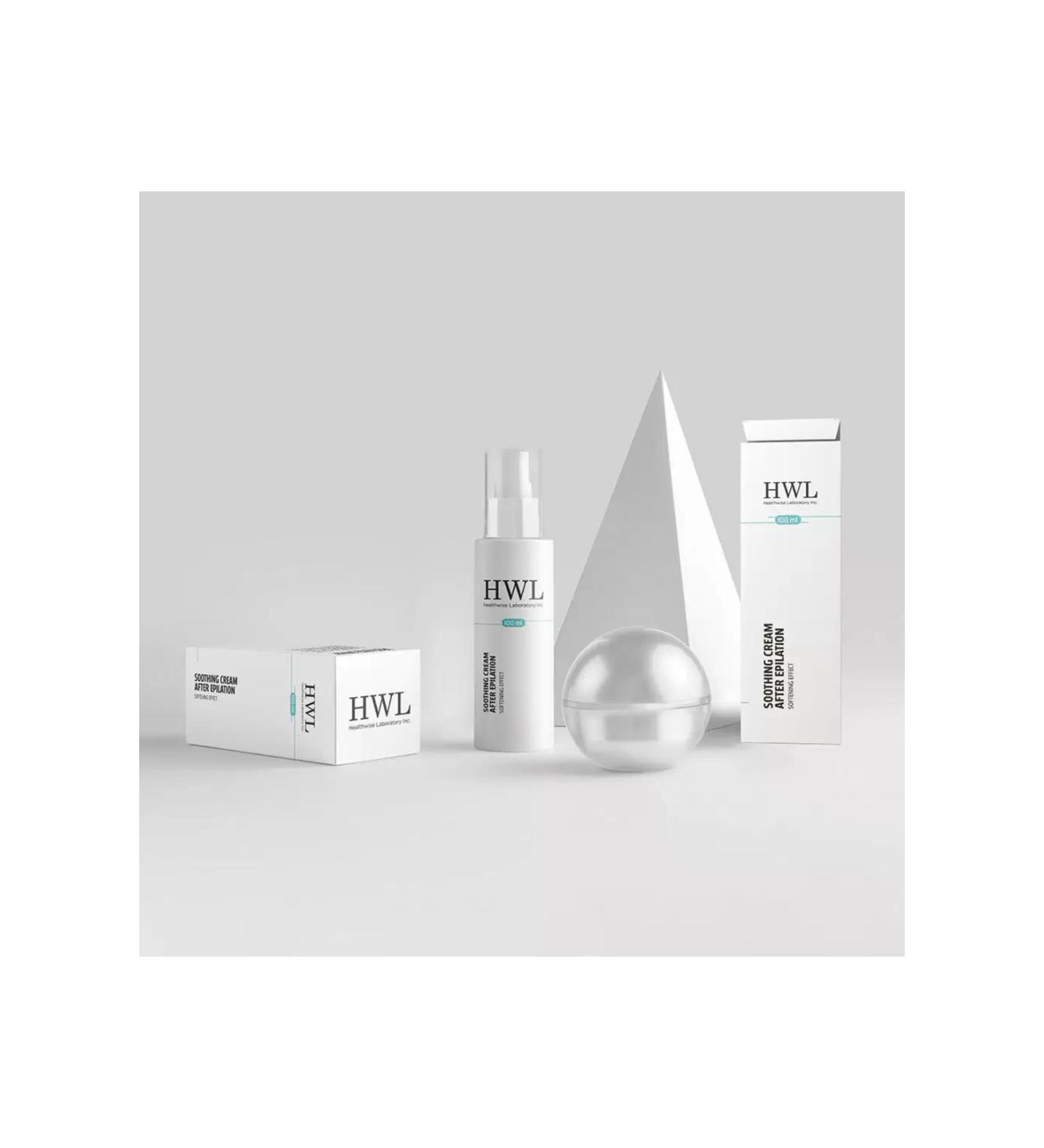 healthwise laboratory inc. hwl HWL After Hair Removal Soothing Cream Softening Effect 100 ml