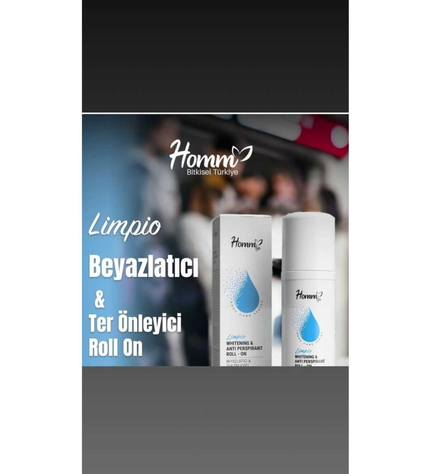 Homm Herbal Whitening Antiperspirant Roll On 75 ml