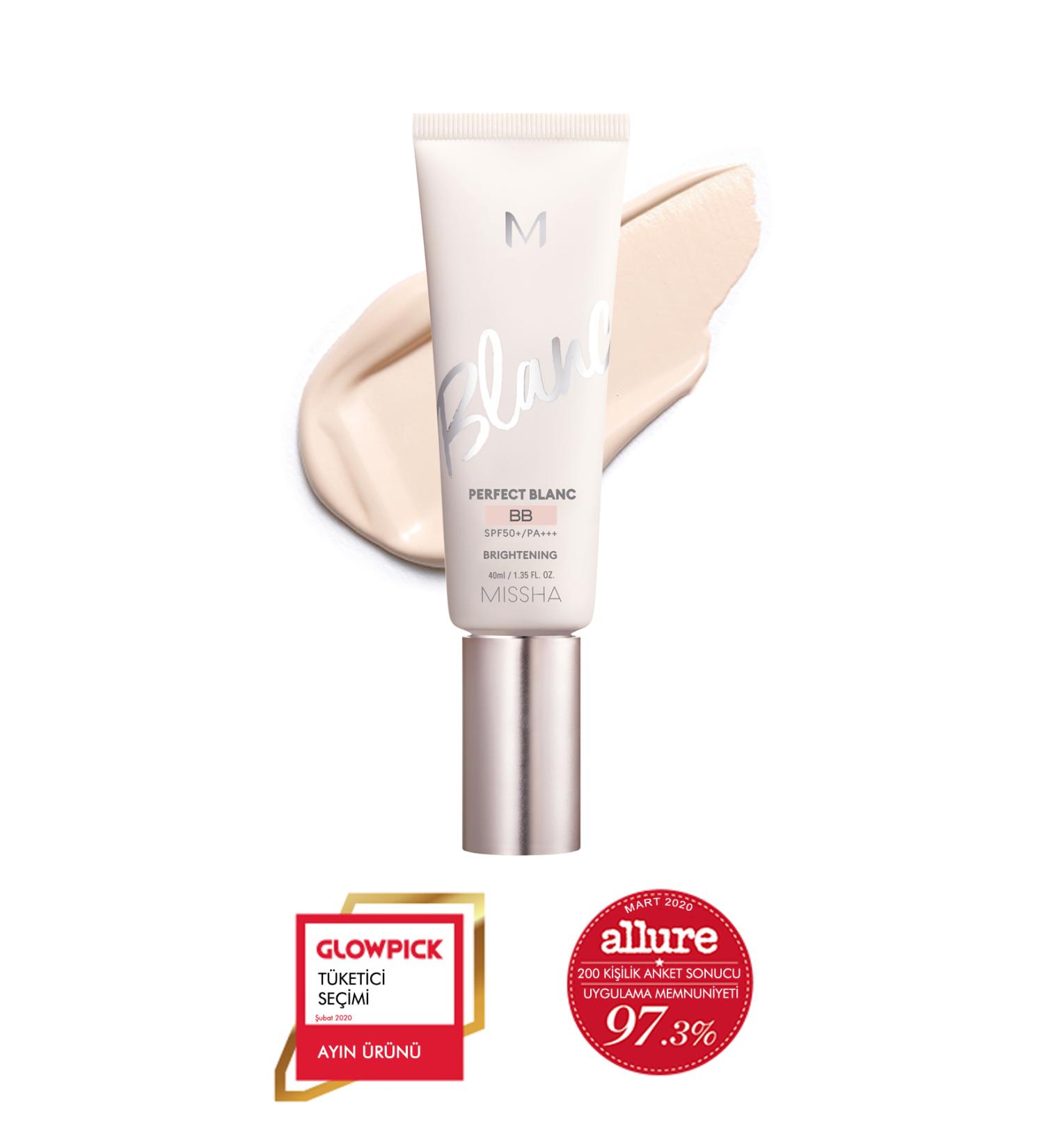 Missha Brightening & Tone Equalizing Multi-Functional BB Cream M Perfect Blanc BB Cream SPF50+/PA++++ 21/Vanilla - Buy Online on GoSupps.com