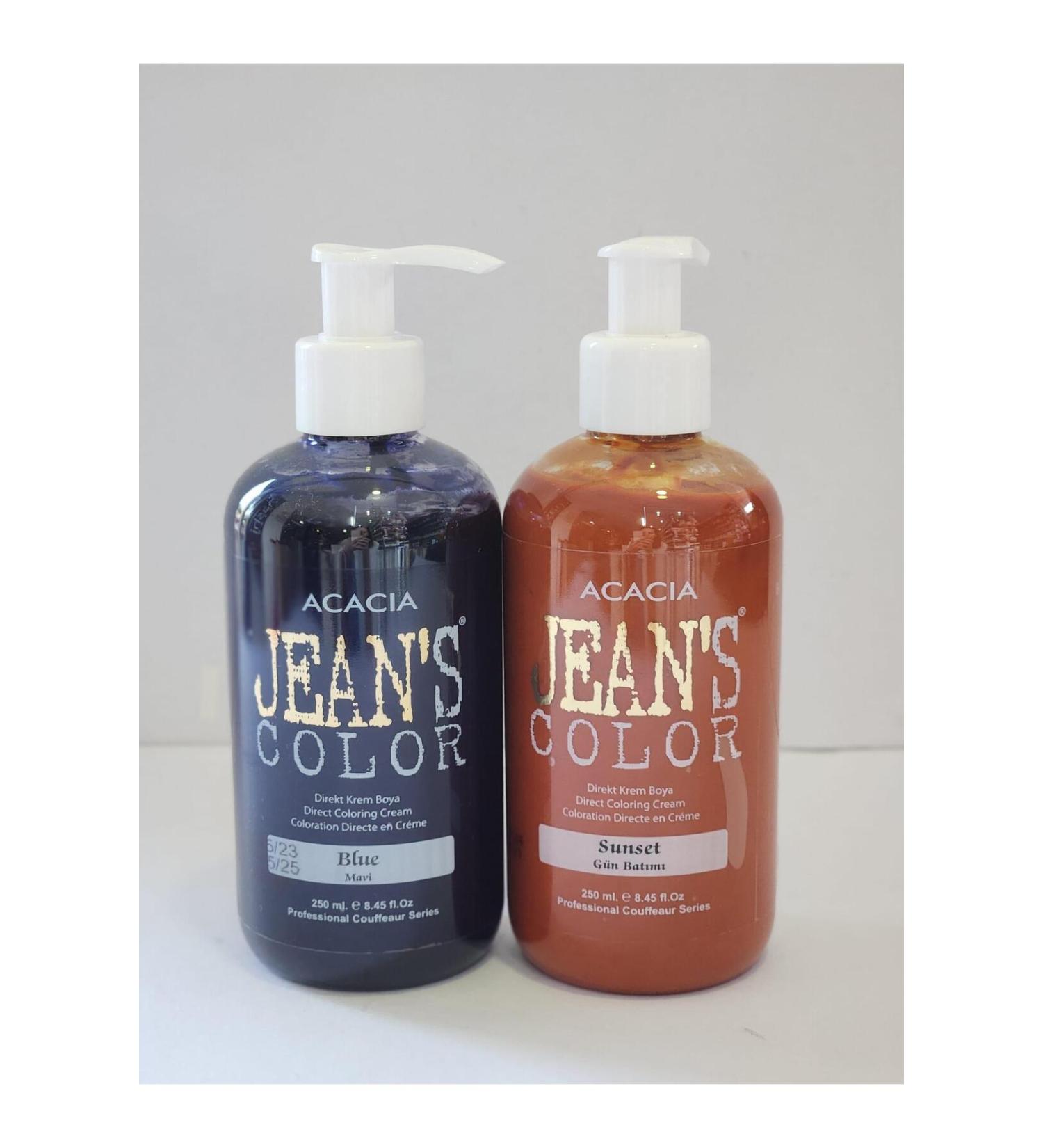 Acacia Jean'S Color Blue- Sunset 250 ml 2-piece set