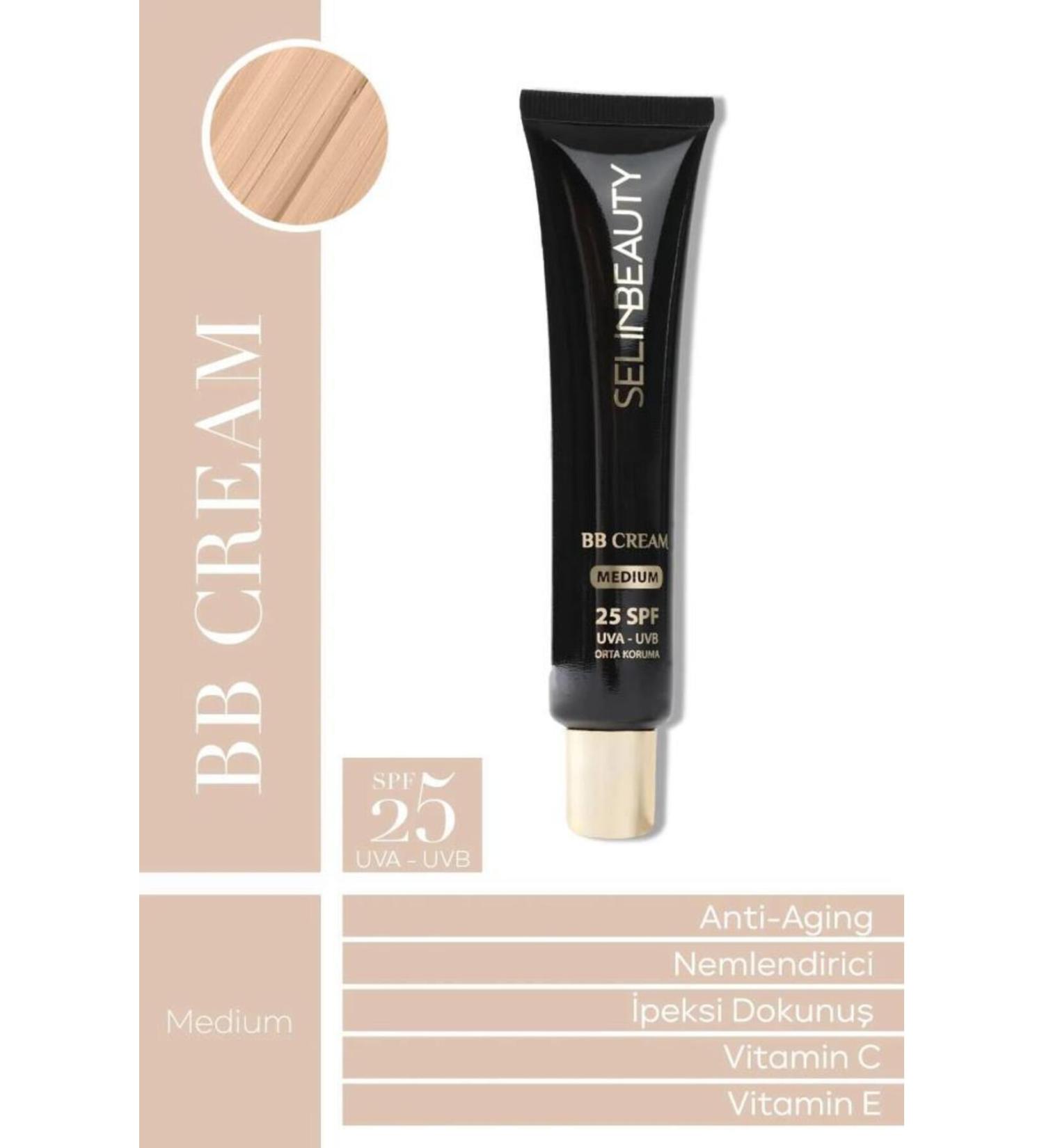Selin Beauty Bb Cream Medium Spf25 40 ml