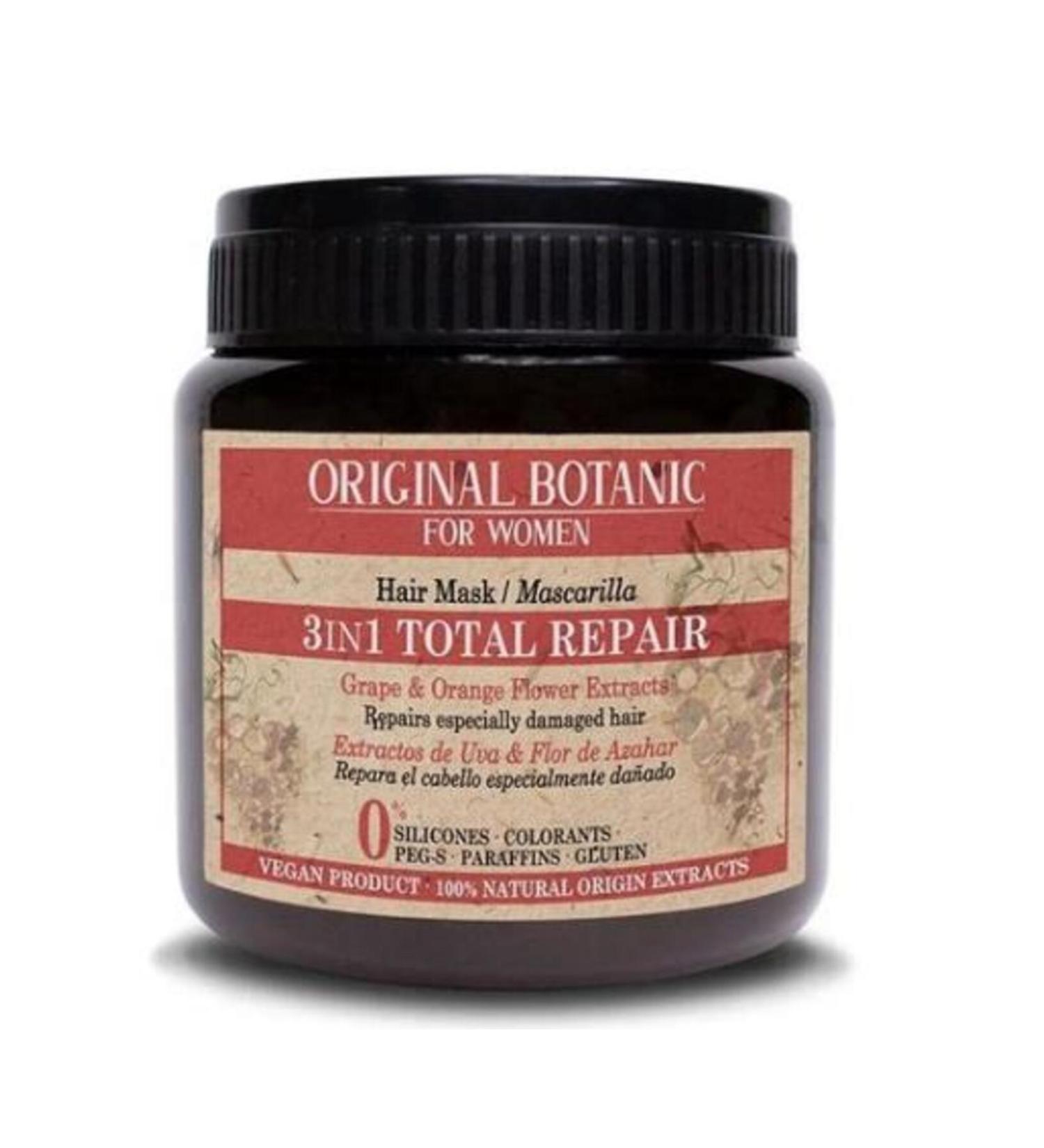 Original Botanic 3in1 Repairing Vegan Care Mask Women 250 ml