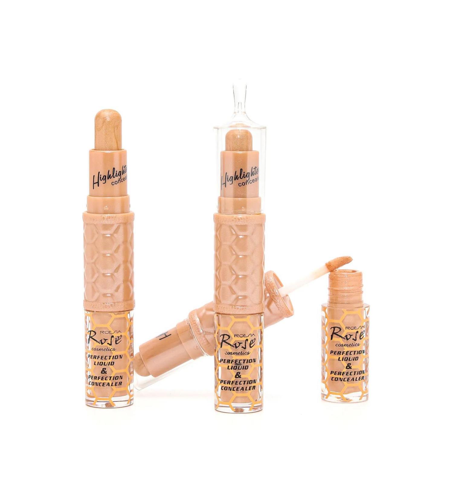 Rose (NO:02) Double Sided Illuminator Stick - Highlighter