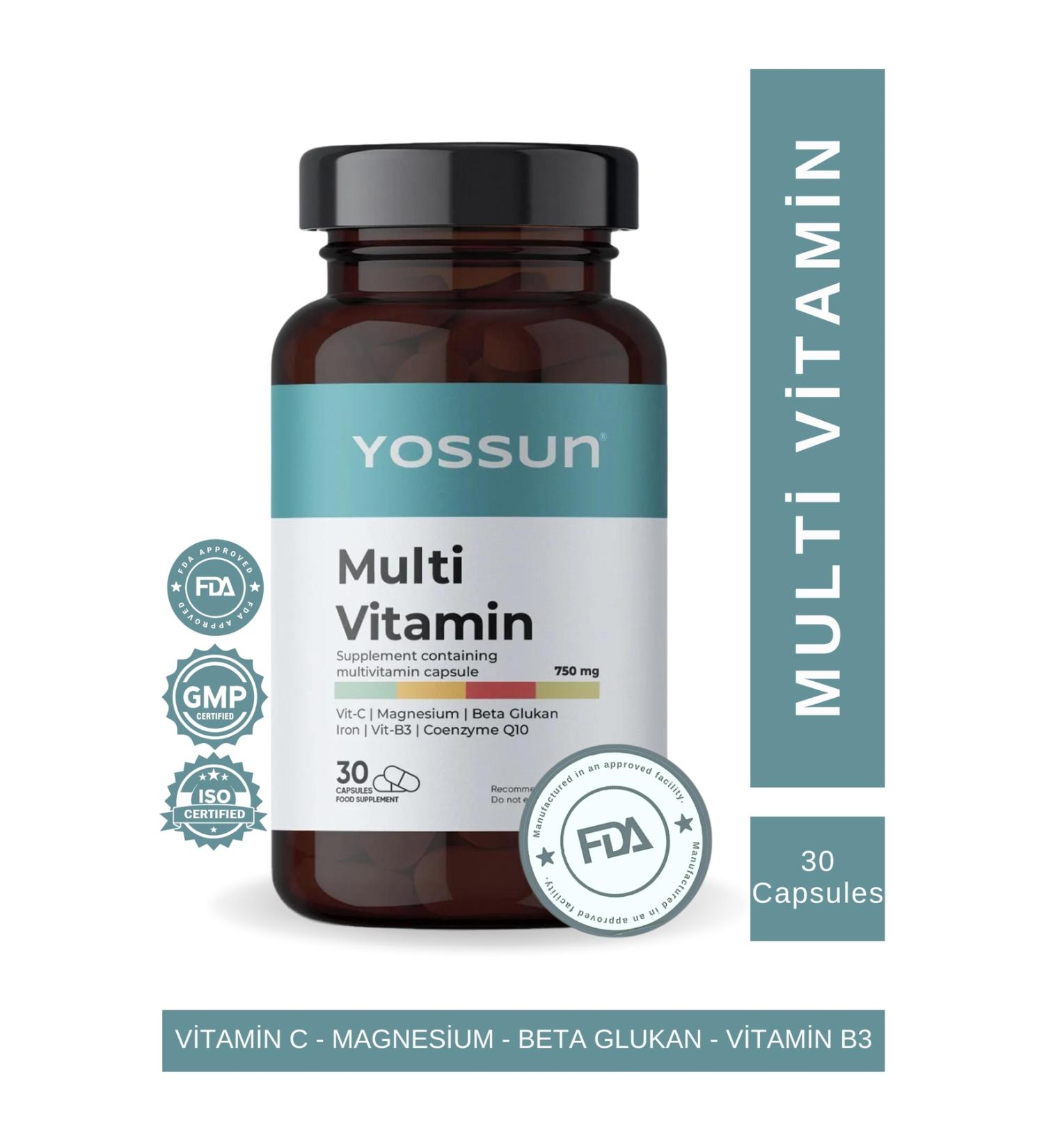 moss Multivitamin Containing Capsule Food Supplement - Buy Online on GoSupps.com