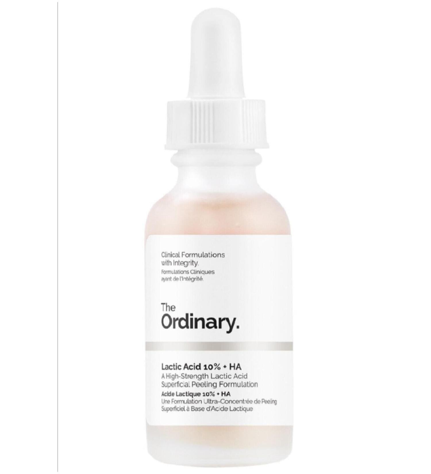 The Ordinary Lactic Acid 10% + Ha 30ml - Buy Online on GoSupps.com