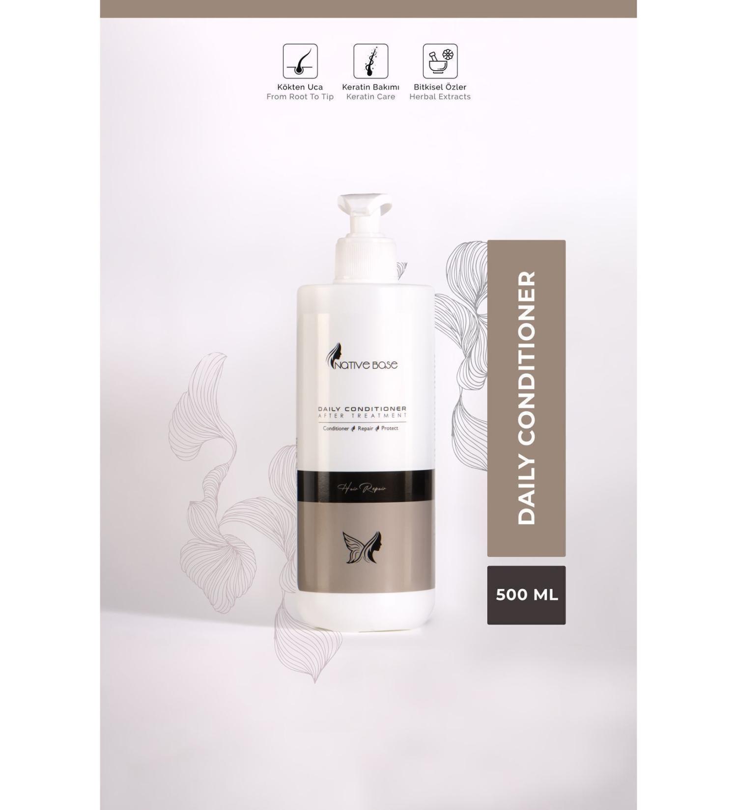 Native Base Daily Conditioner Keratin Aftercare Conditioner 500 ml