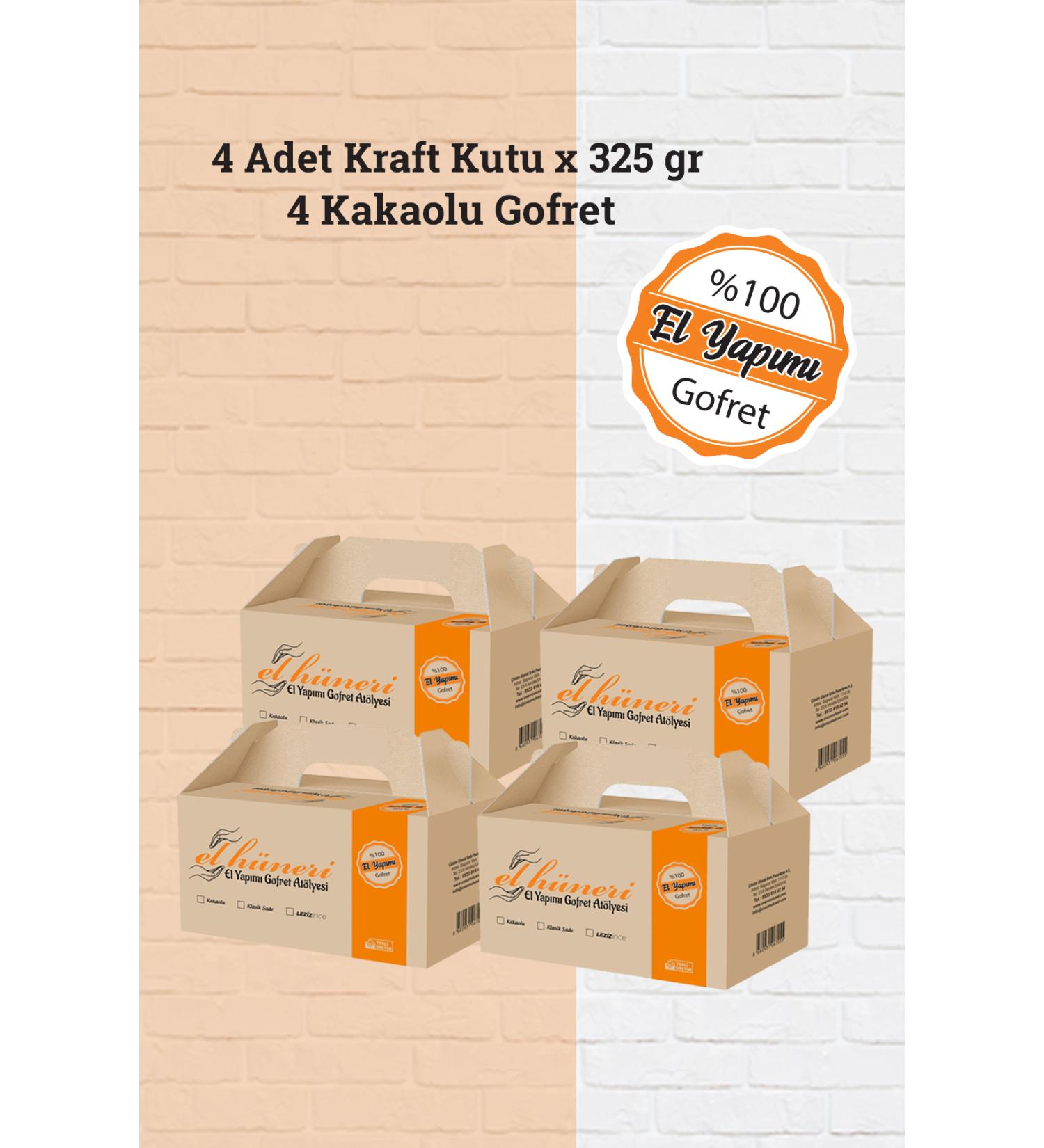 Elhuneri Wafer Handmade 4 Cocoa Wafers