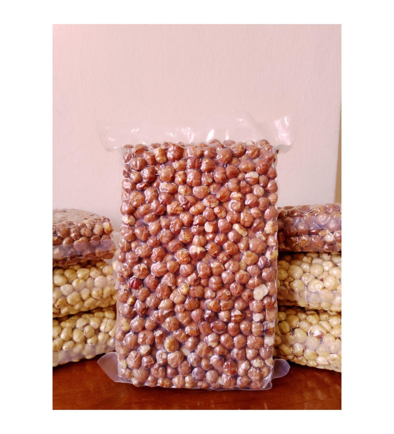 Ordu Raw Hazelnuts in 1 Kg Vacuum Packages