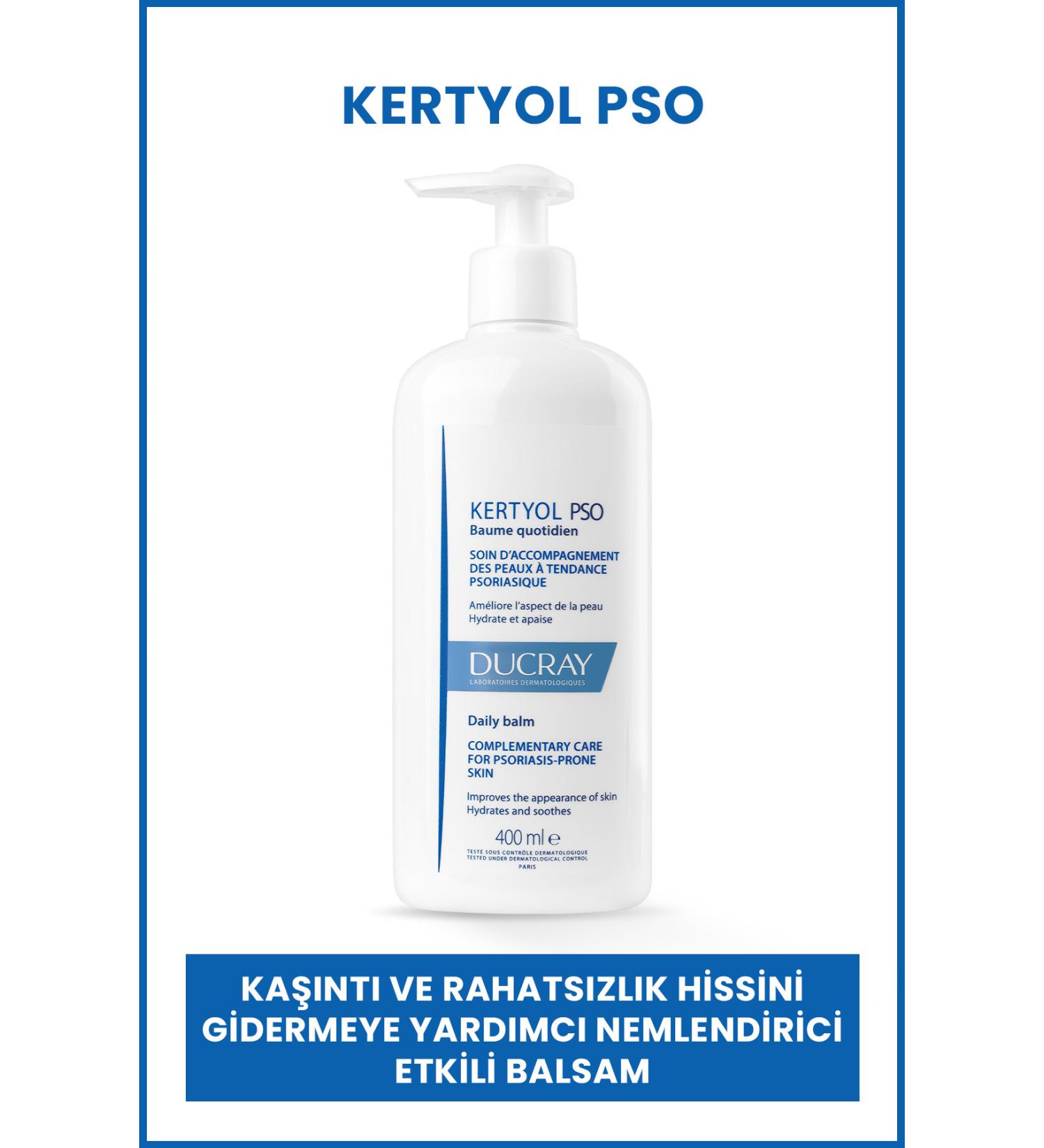 Ducray Kertyol Pso Daily Moisturizing Balm 400 ml - Buy Online on GoSupps.com