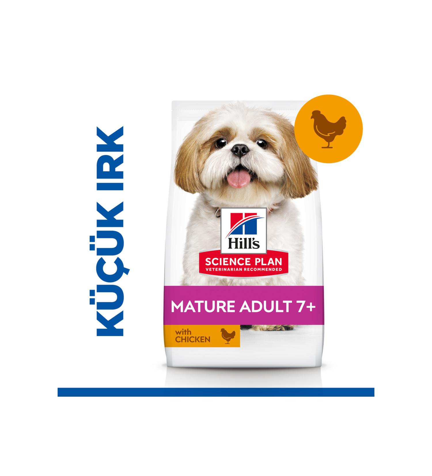 Hill's SCIENCE PLAN Chicken Small and Mini Breed +7 Old Dog Food 1.5 Kg