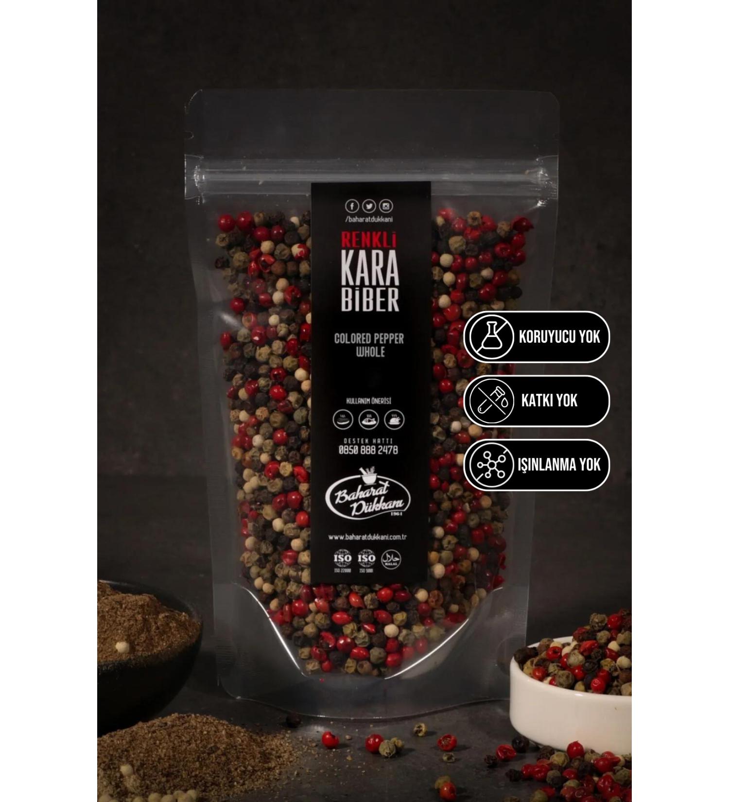 Spice Shop Colored Black Pepper 150gr