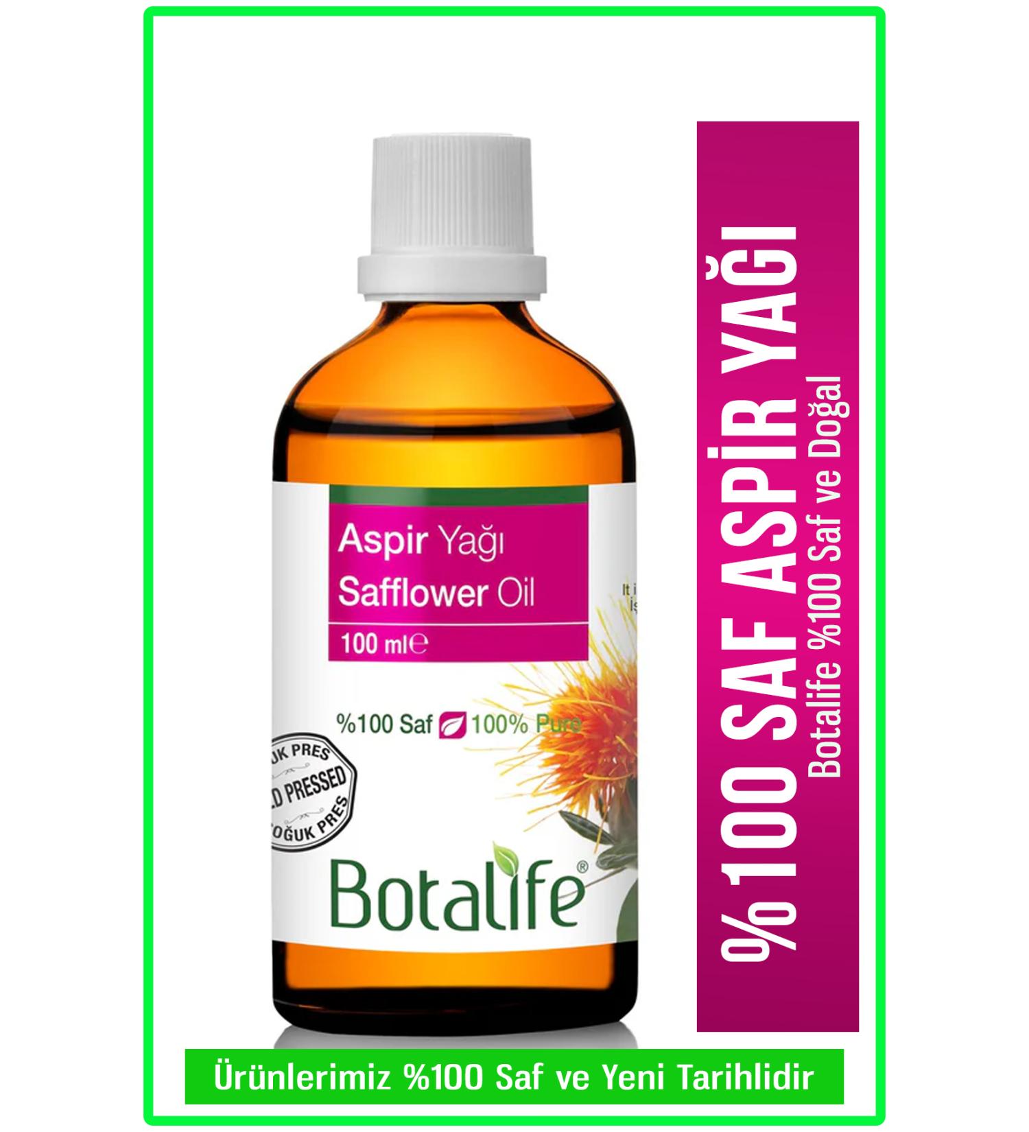 Botalife Pure Safflower Oil 100ml - 0 Pure and Natural