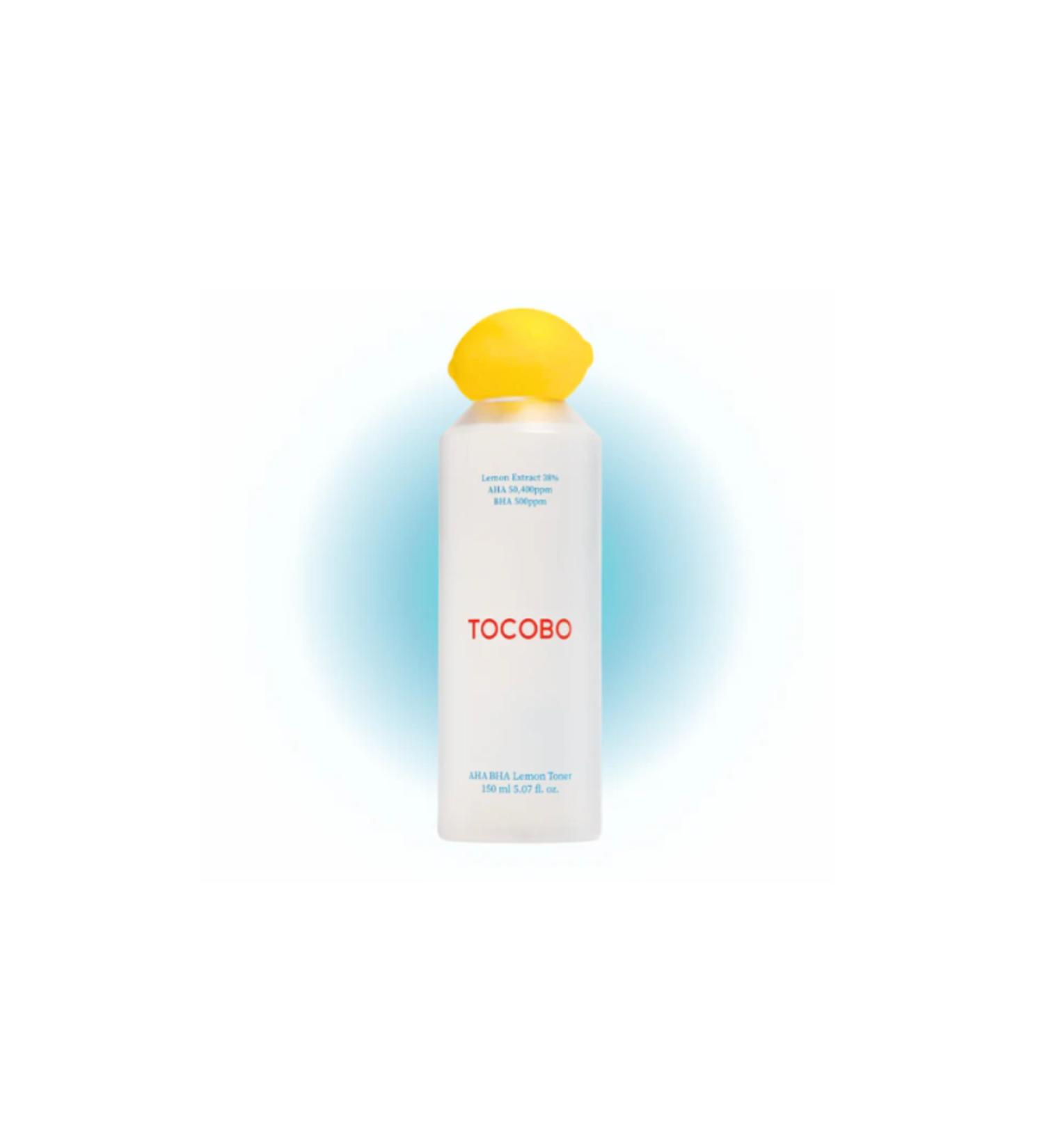 TOCOBO AHA BHA LEMON TONER 30ml - AHA BHA LEMON TONIC 30ml - Buy Online on GoSupps.com