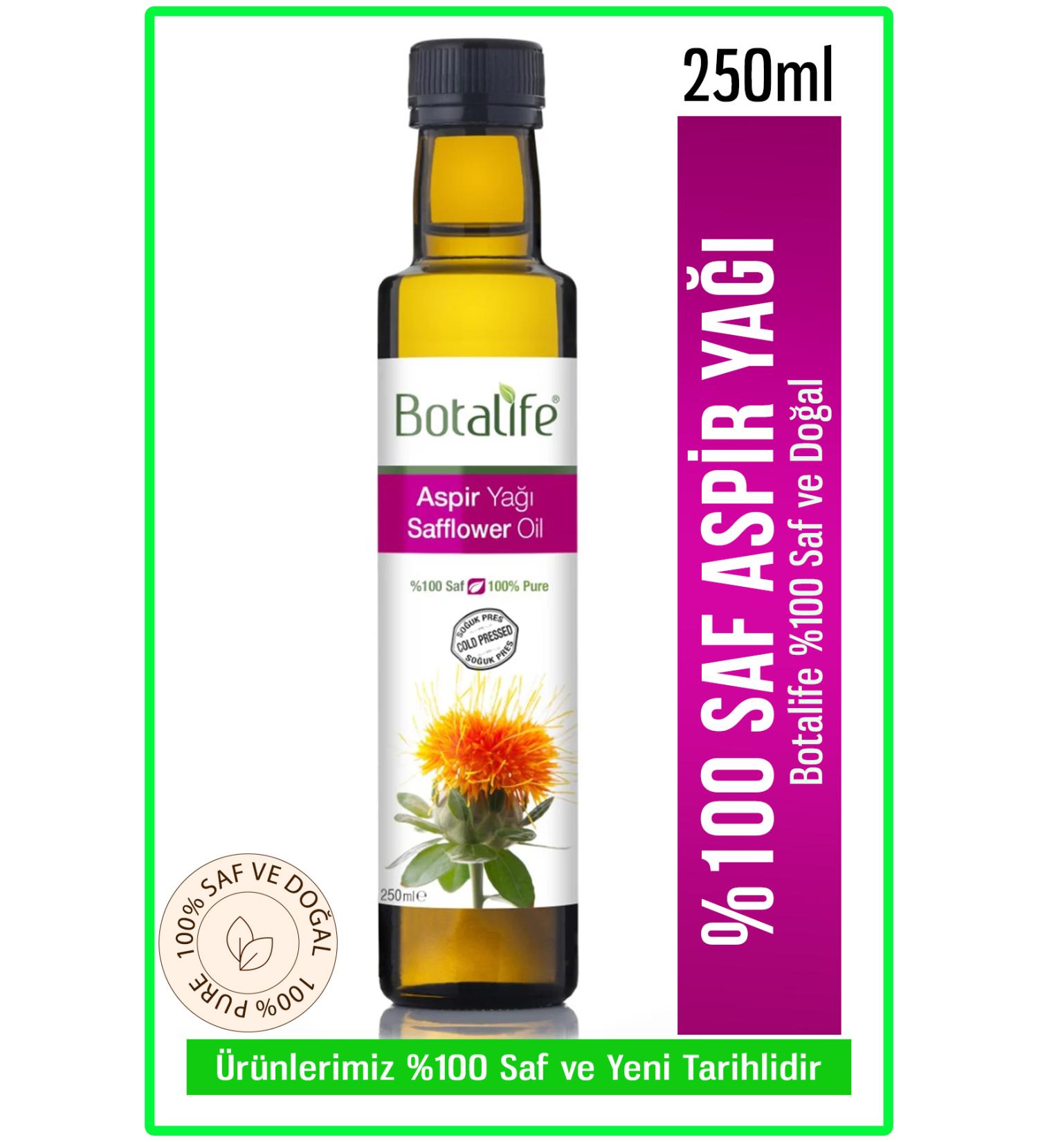 Botalife Pure Safflower Oil 250ml - 0 Pure and Natural
