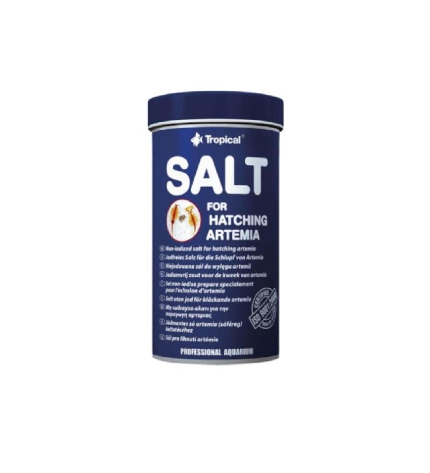 Tropical Salt For Hatching Artemia Iodine-Free Artemia Hatching Salt 250 ml 300 gr - 5900469803141 - Pets