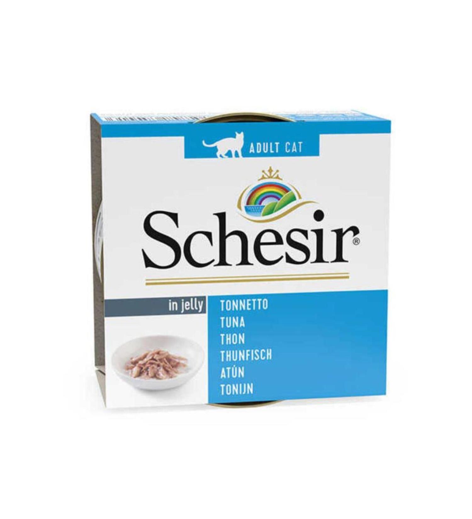Schesir Tuna Jelly Canned Cat Food 85 gr