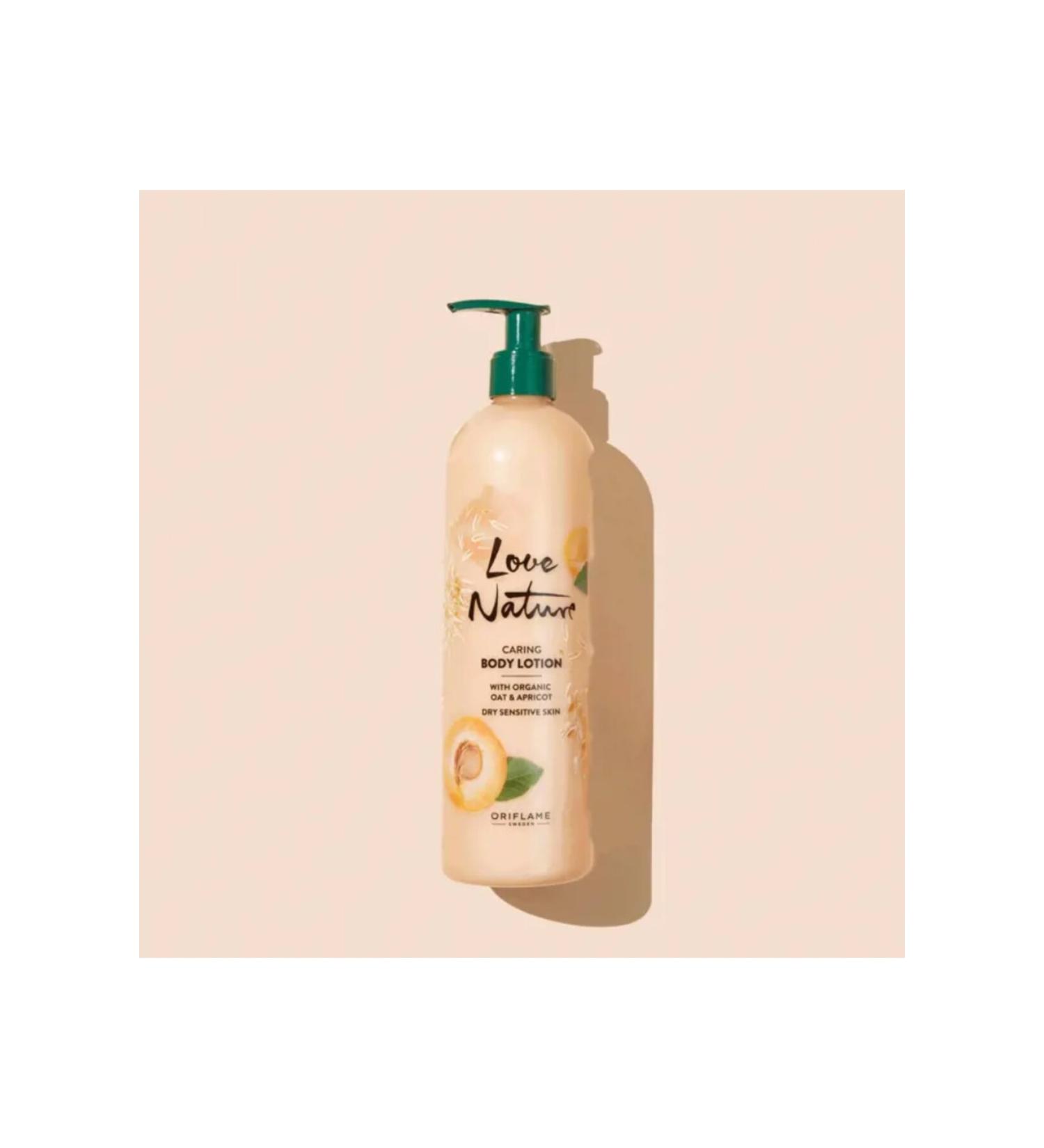 Oriflame Love Nature Organic Oatmeal and Apricot Nourishing Body Lotion - Buy Online on GoSupps.com