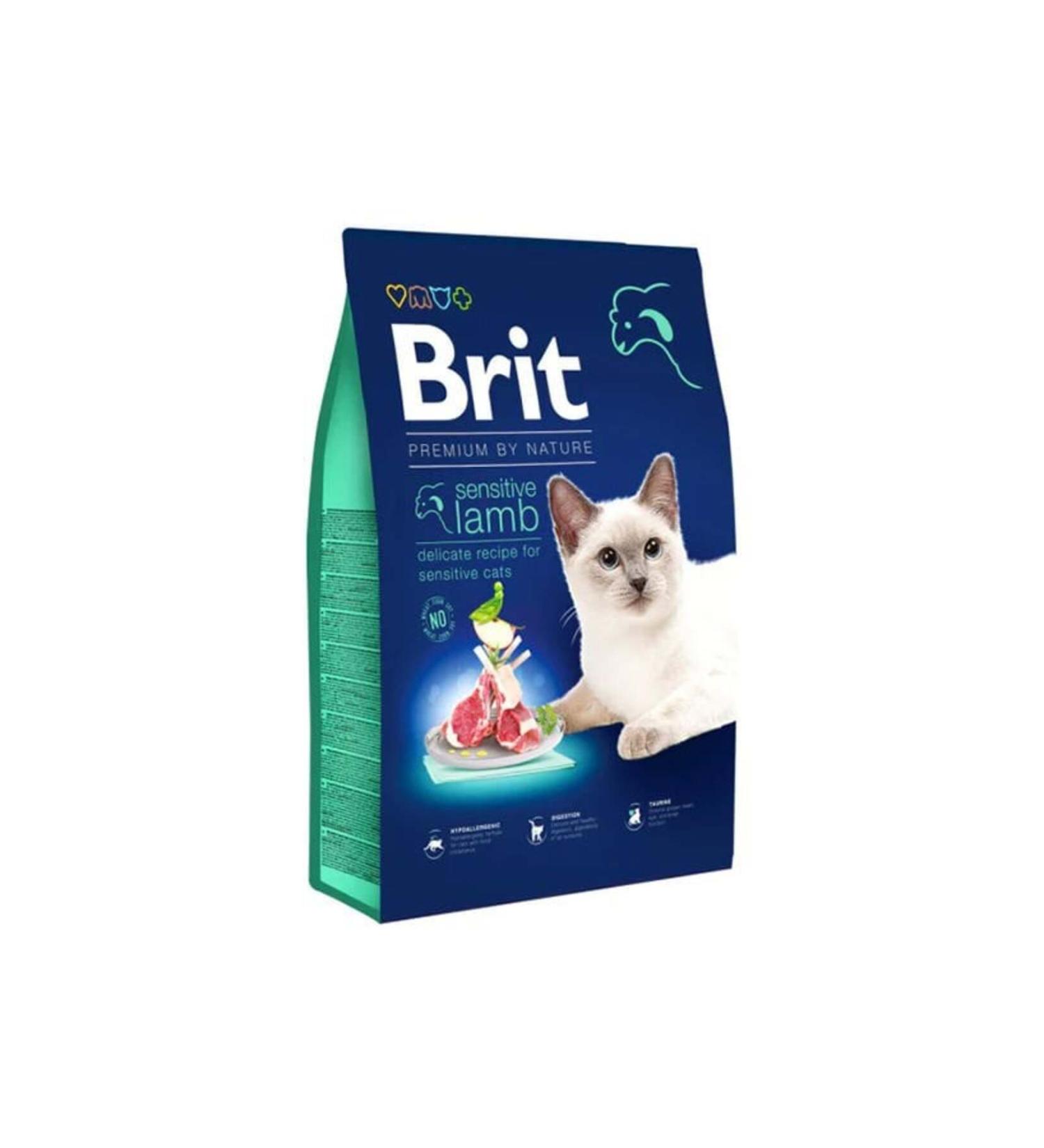 Brit Care Premium By Nature Hypoallergenic Sensitive Lamb Adult Cat Food 8 Kg
