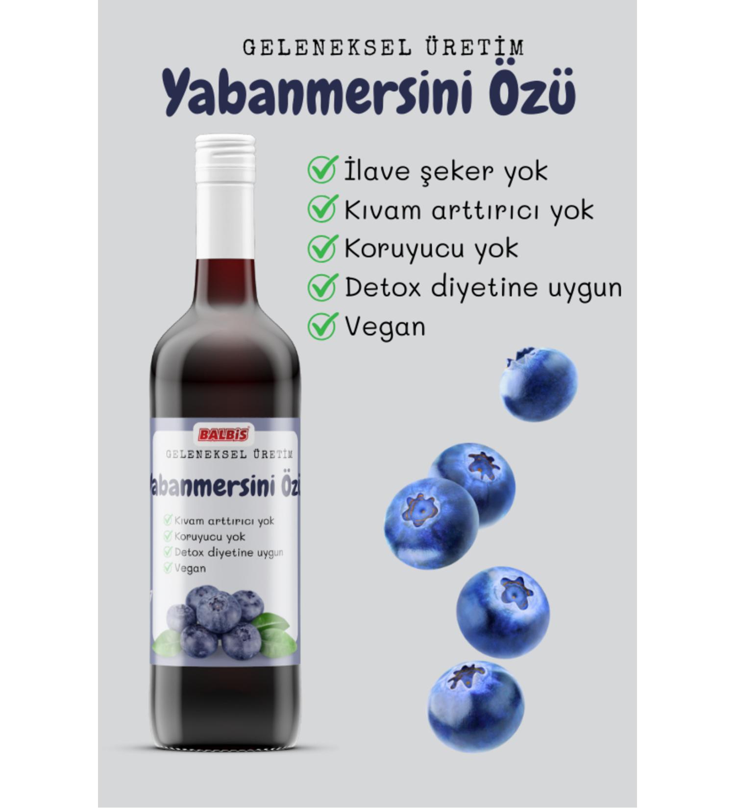 Balbis Natural Blueberry Extract 250 cc - Pure and Vegan - Buy Online on GoSupps.com