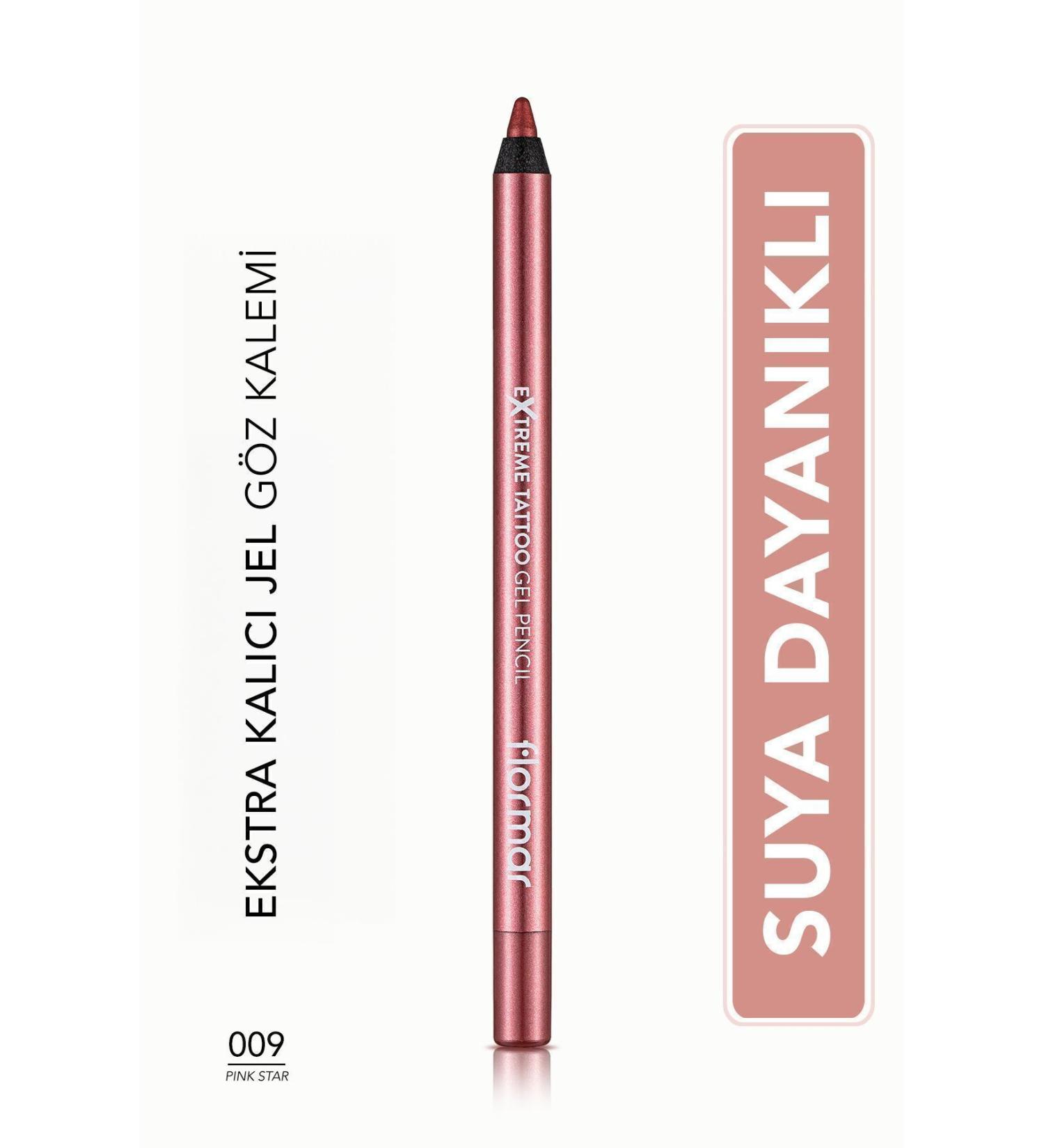 Flormar Waterproof Shiny Eyeliner Pencil That Allows You to Create Eye-Catching Looks - 009 eleg.1281