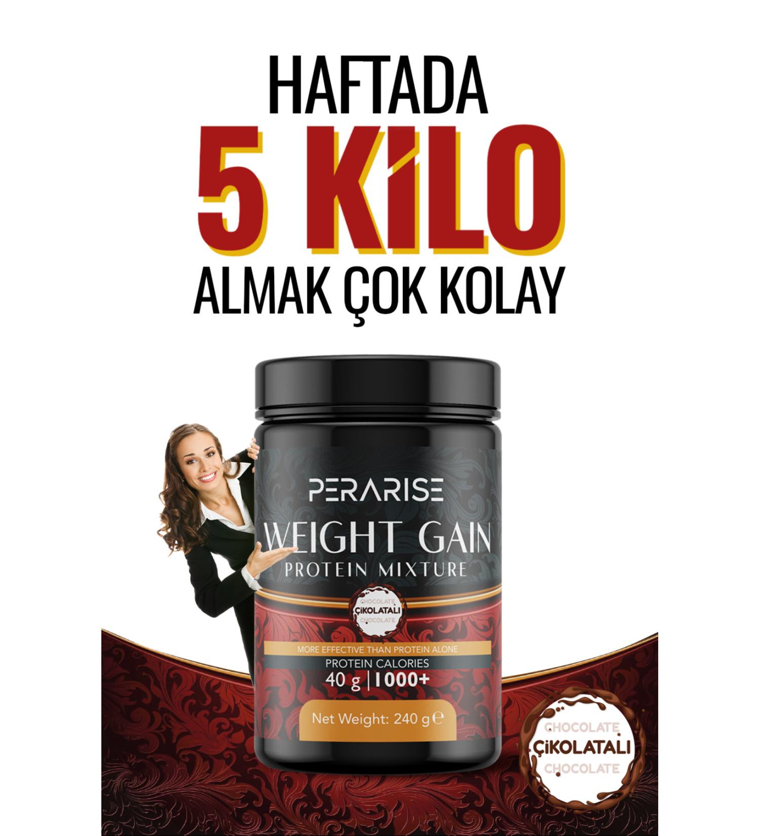 PeraRise Weight-Gaining Appetite Stimulant Weight Gaining Protein Powder Banana and Cocoa Flavored Weight Gaining Powder (SET OF 1) - Buy Online on GoSupps.com