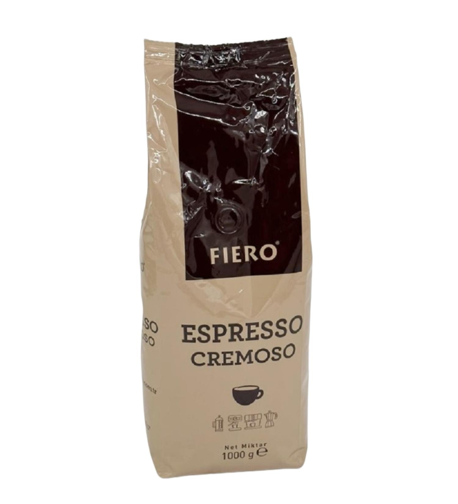 Fiero Espresso Cremoso Coffee Beans 1000gr