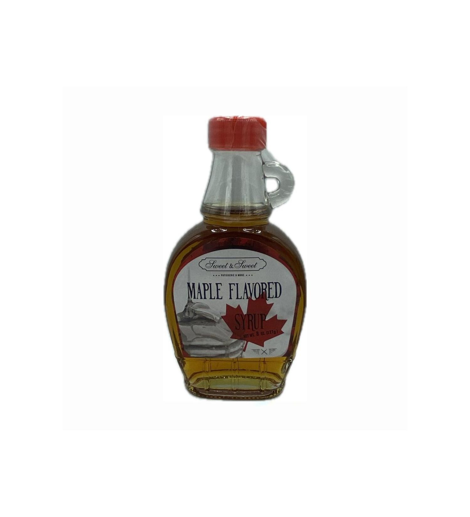 Sweet & Sweet Maple Flavored Syrup 227 Gr.
