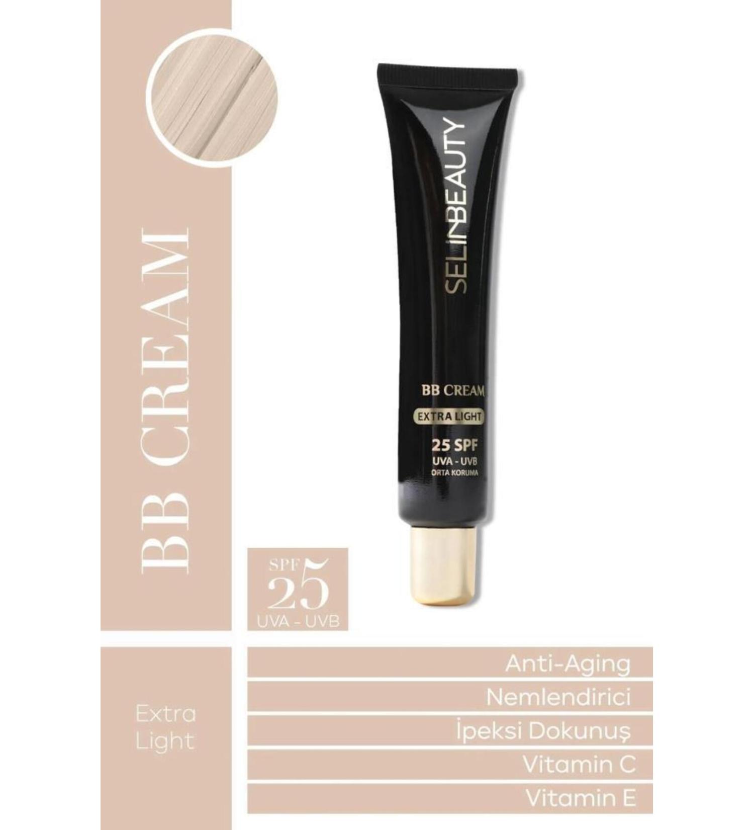 Selin Beauty Bb Cream Extra Light Spf25 40 ml - Concealer Feature