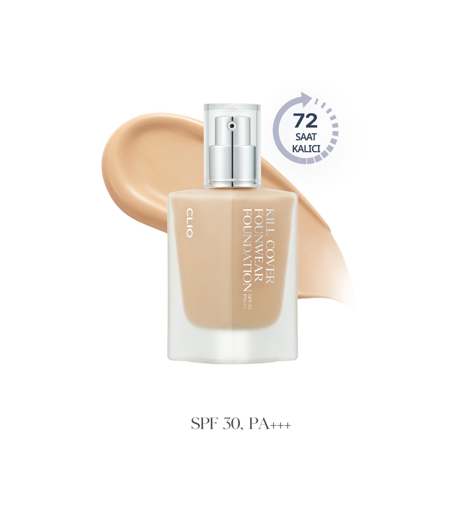 CLIO Intensive Coverage Foundation Kill Cover Foundation Spf30 Pa (4 GINGER) - Buy Online on GoSupps.com
