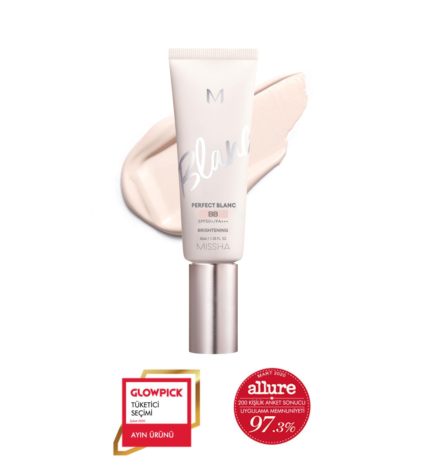 Missha Brightening & Tone Equalizing Multi-Functional BB Cream M Perfect Blanc BB Cream SPF50+/PA++++ 19/Rosy - Buy Online on GoSupps.com