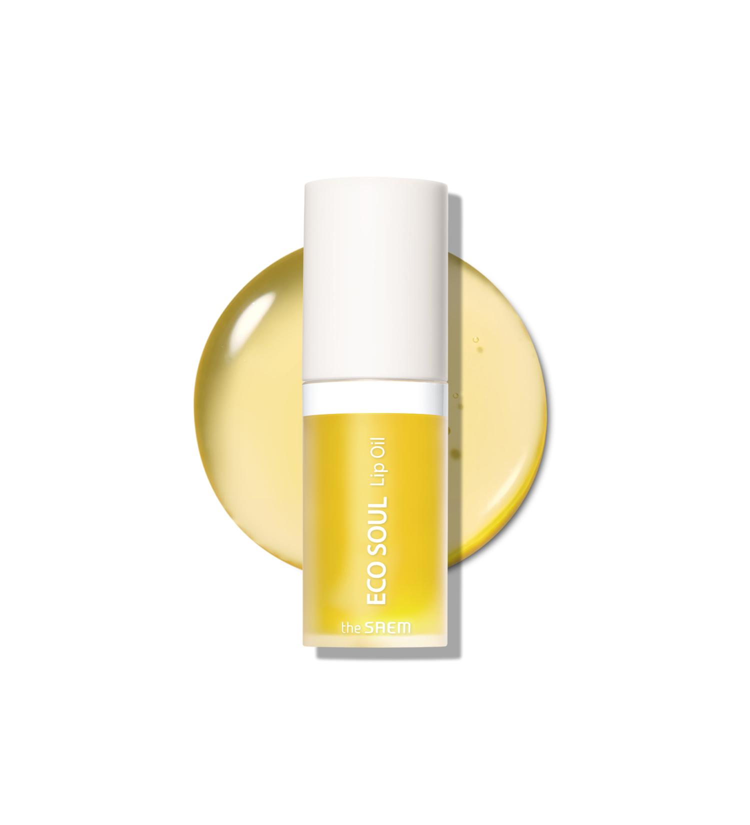 The Saem Plump Lip Oil - Eco Soul Lip Oil - Honey - Buy Online on GoSupps.com