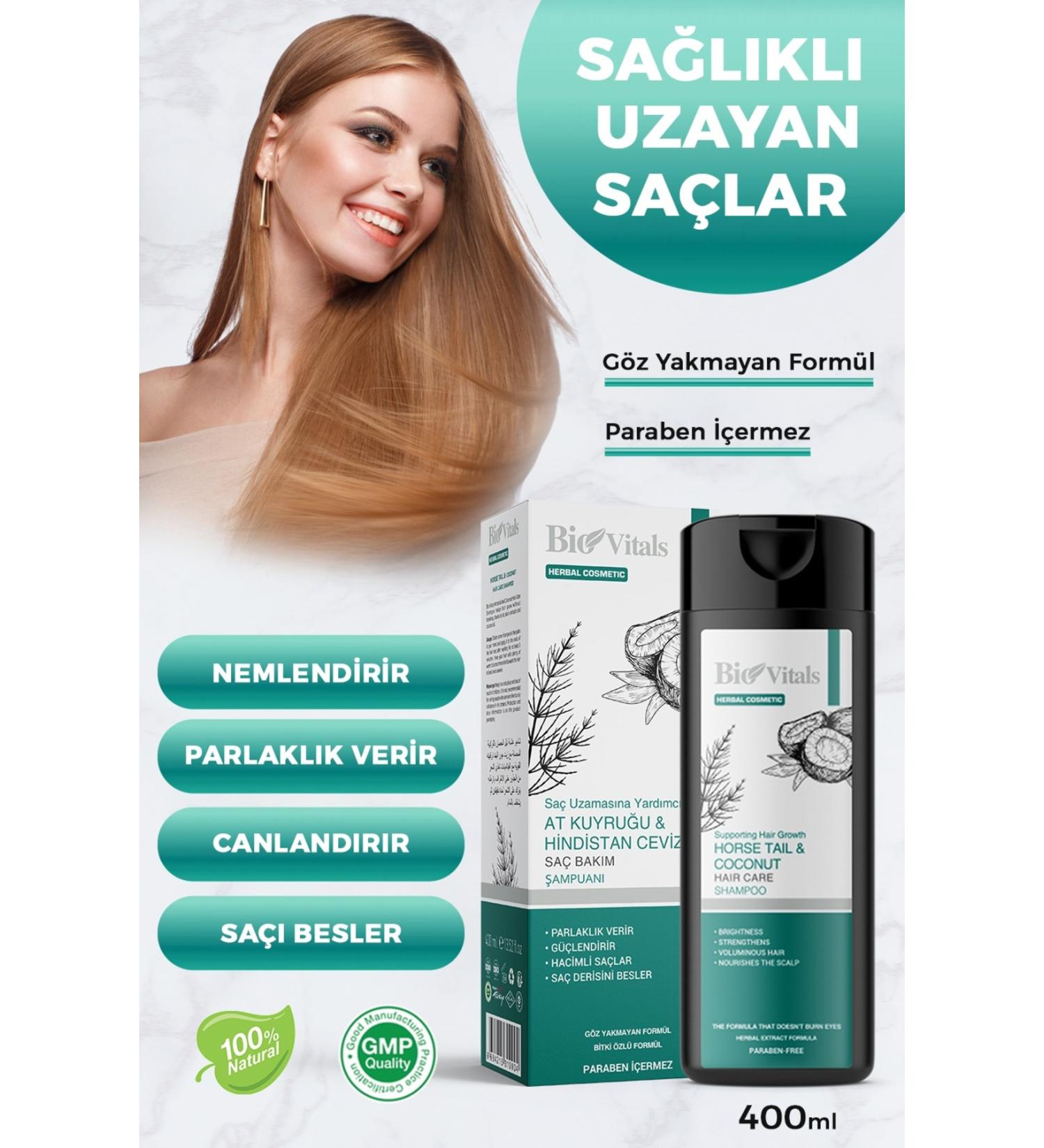 Bio Vitals Horsetail and Coconut Shampoo 400ml