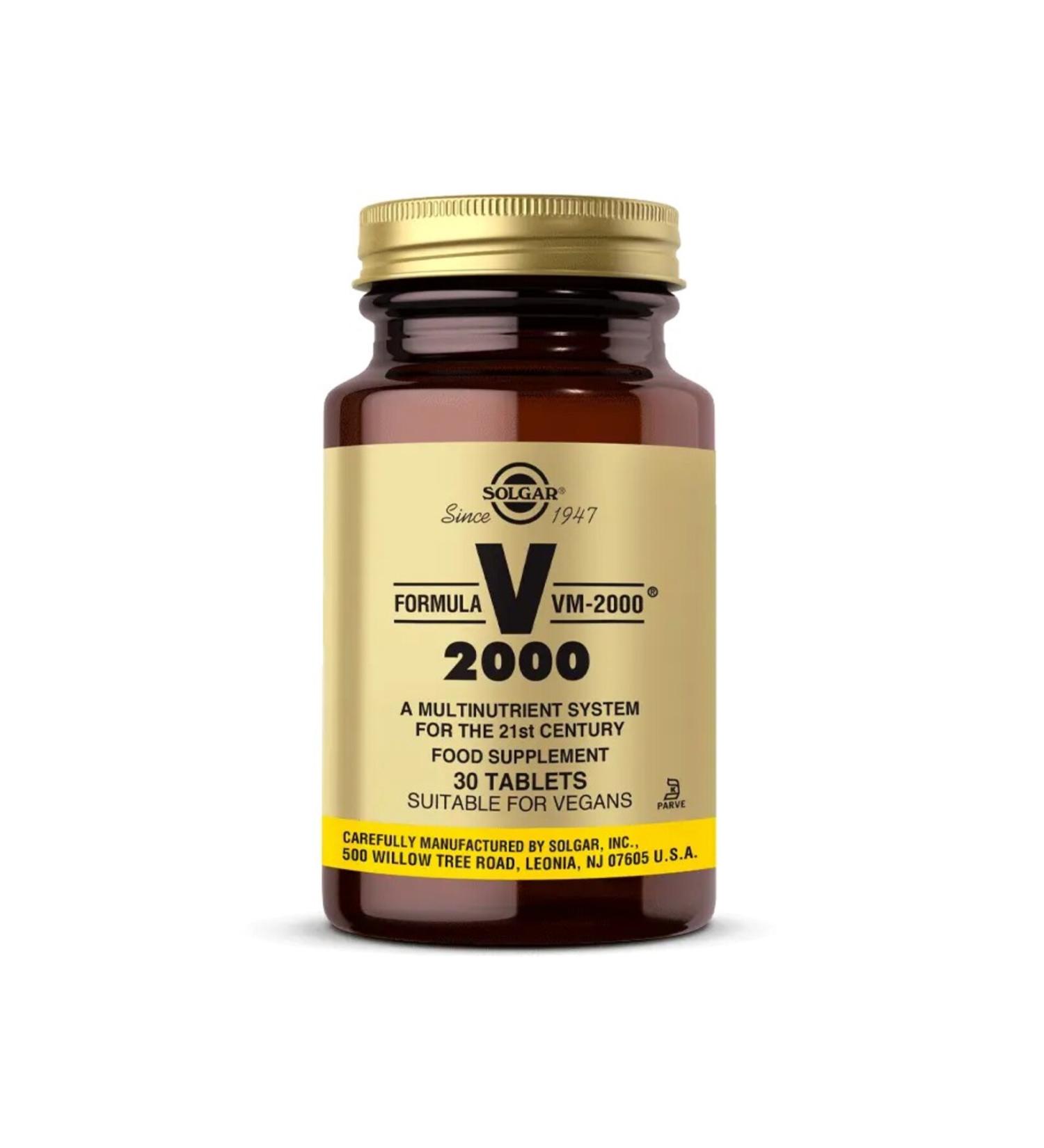 Solgar Vm 2000 180 Tablet - Buy Online on GoSupps.com