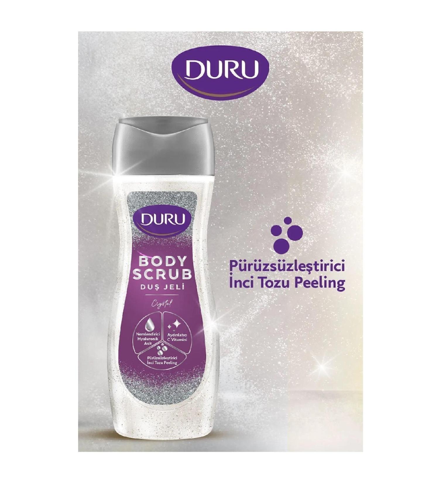 Duru BODY SCRUP SHOWER GEL CRYSTAL 450 ML