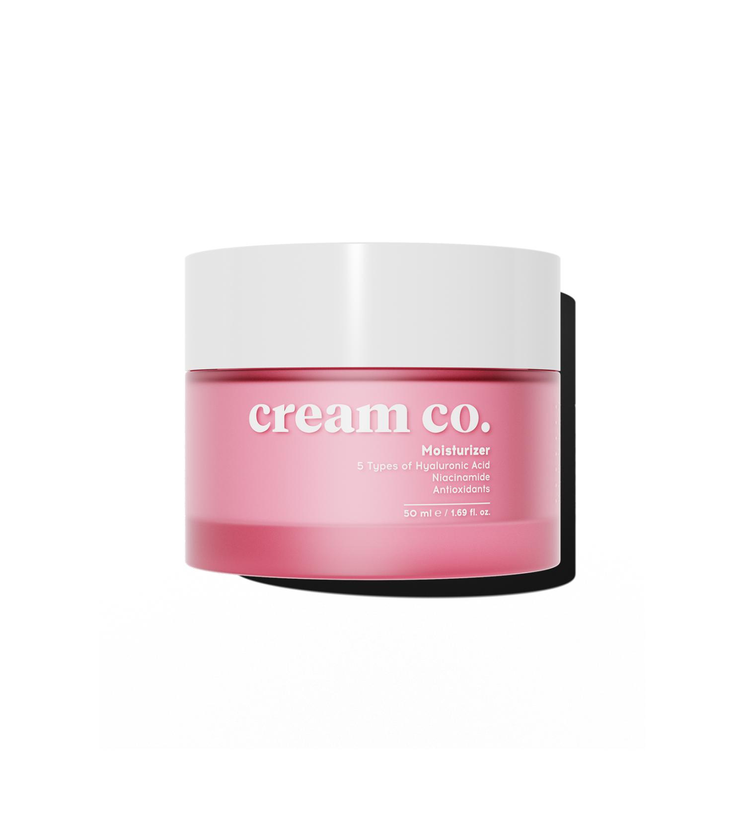 Cream Co. Moisturizer | Water-Based Moisturizing Face Cream Skin Tone Equalizer Brightener | All Skin Types - Buy Online on GoSupps.com
