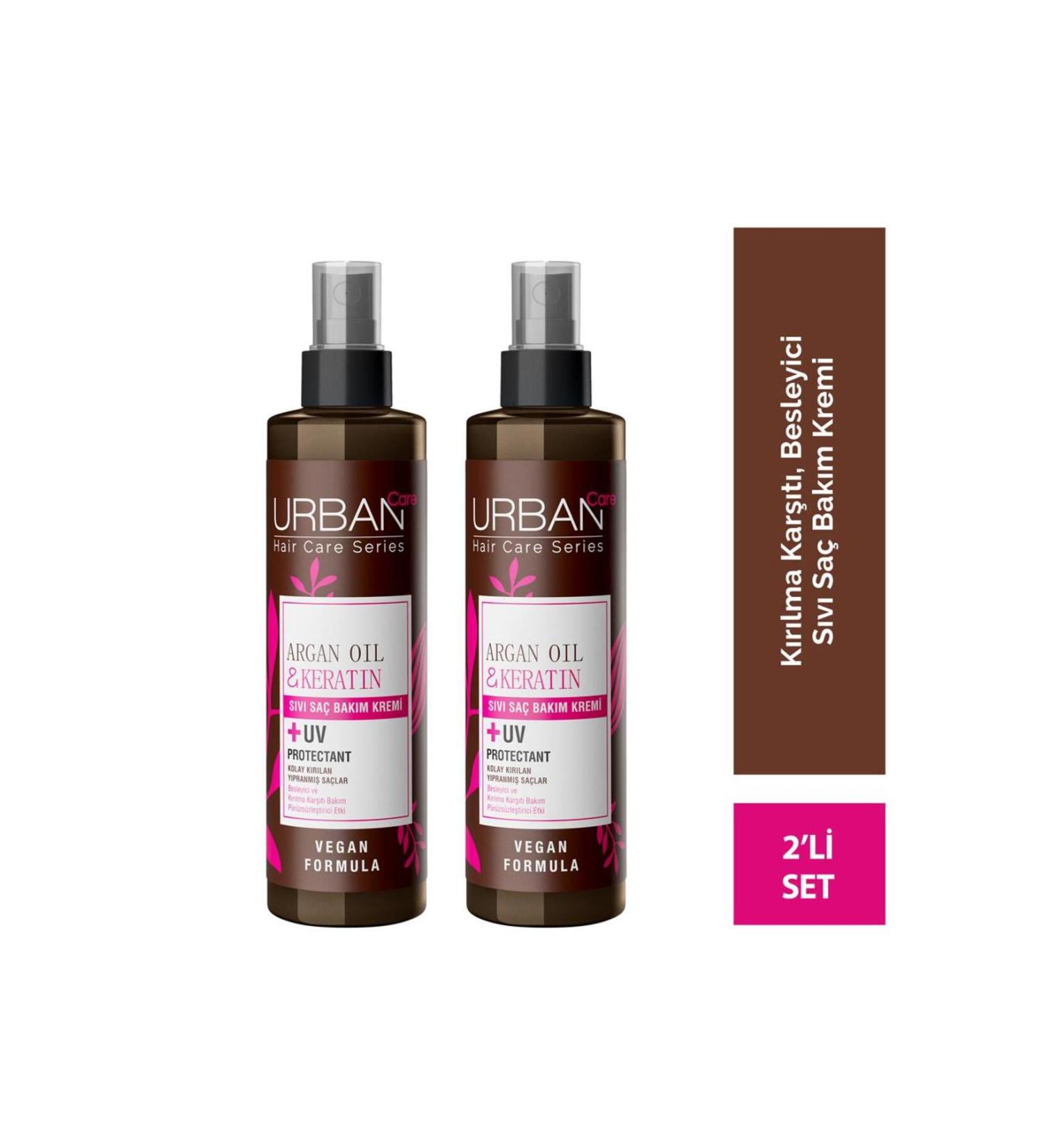 Urban Care Liquid Cream Argan Oil & Keratin*2 - Buy Online on GoSupps.com