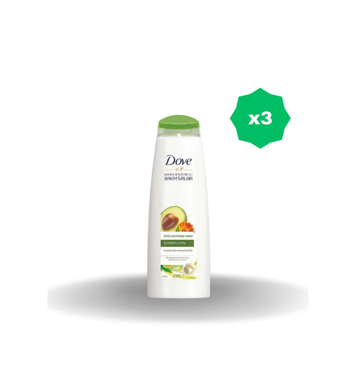 Dove AVOCADO EXTRACT ANTI-SHEAR 400 ML X 3 PIECES