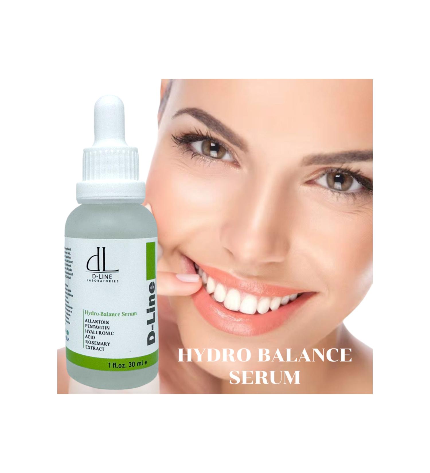 dl d line laboratories Hydro-balance Skin Care Serum Serum with Hyaluronic Acid Moisturizing Revitalizing