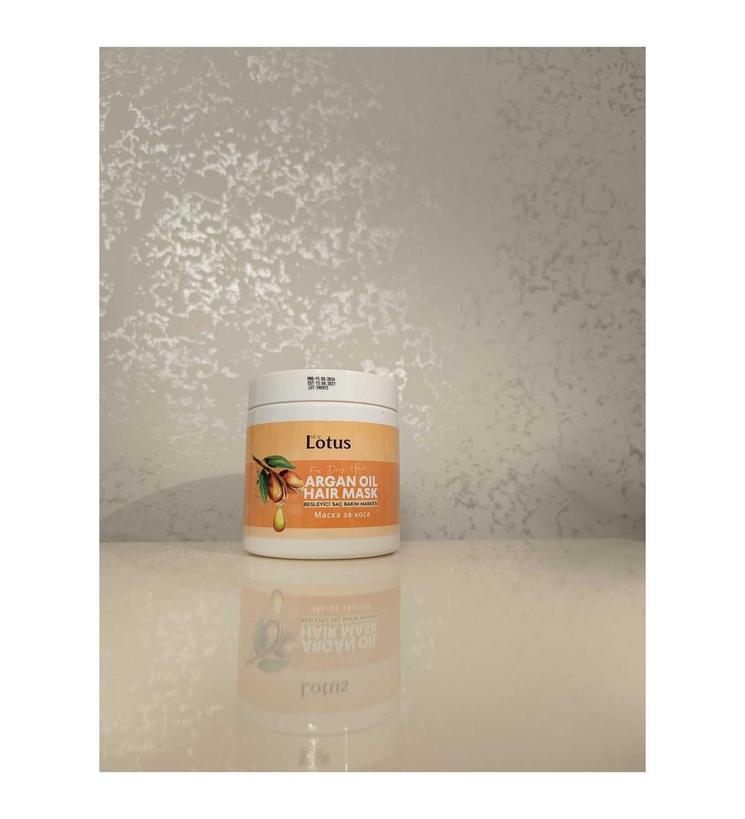 New Lotus Matic Lotus Argan Oil Hair Mask 450 ML