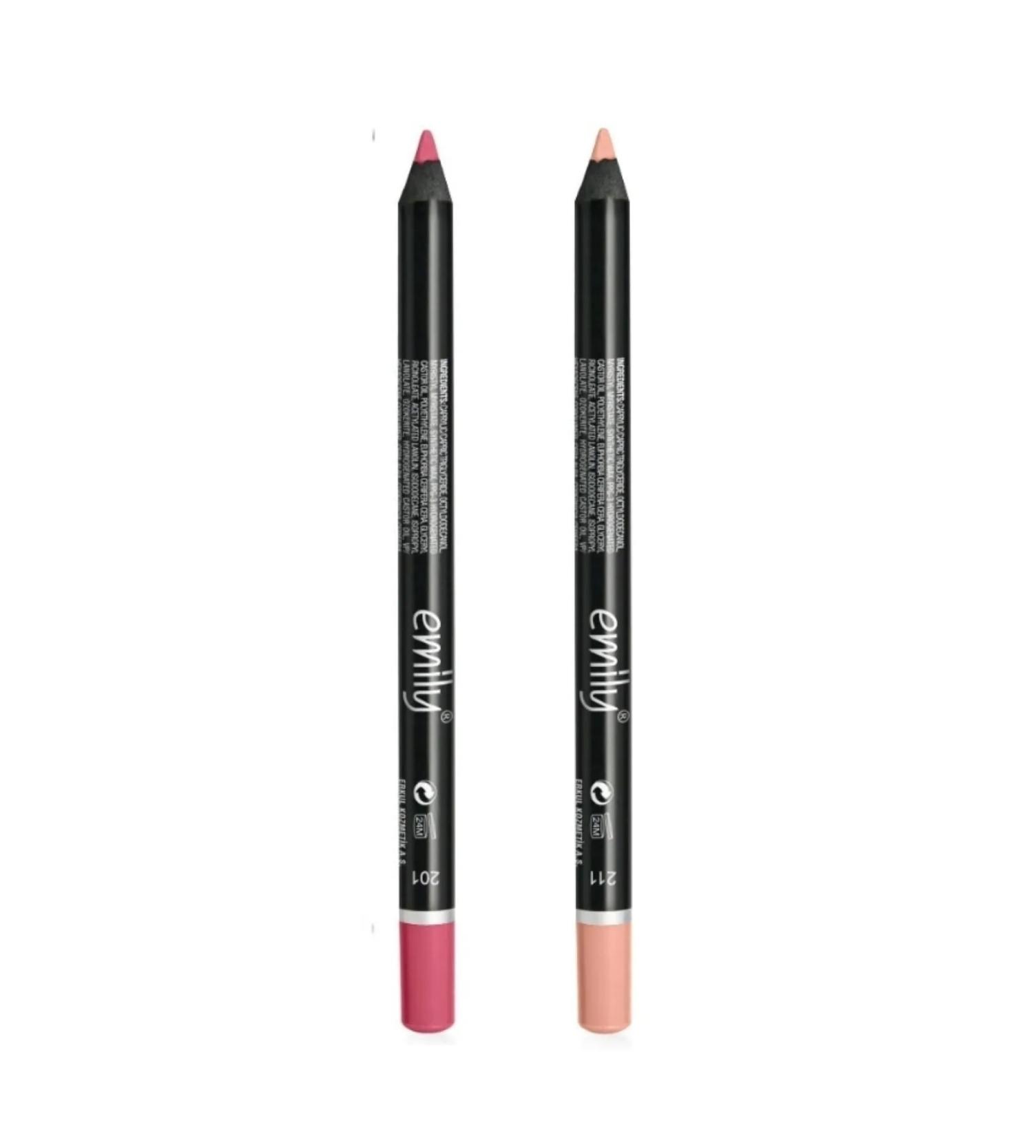 Golden Rose Lip Pencil 2 'Pack No:201-211 Eml-2li