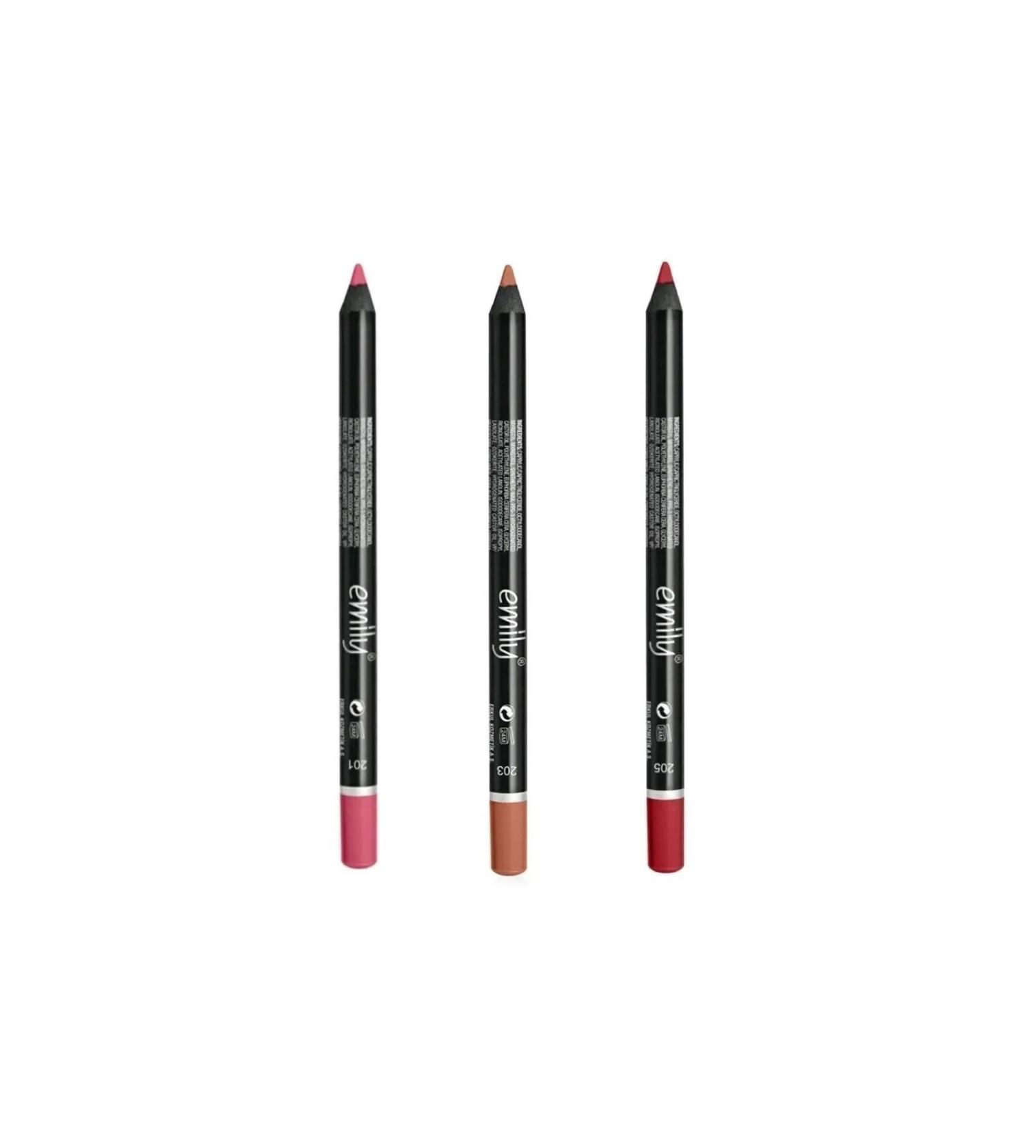 Golden Rose Emily Lip Pencil 3 No:201-203-205