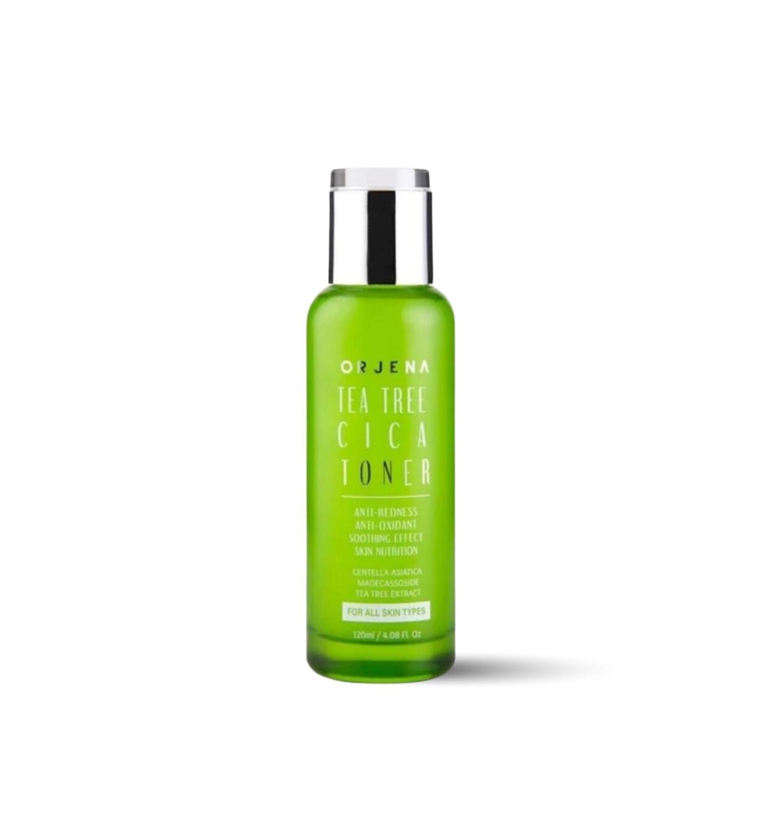 Orjena Tea Tree Cica Toner Skin Barrier Repair - Anti-Redness and Acne Tonic - 120ml - Buy Online on GoSupps.com