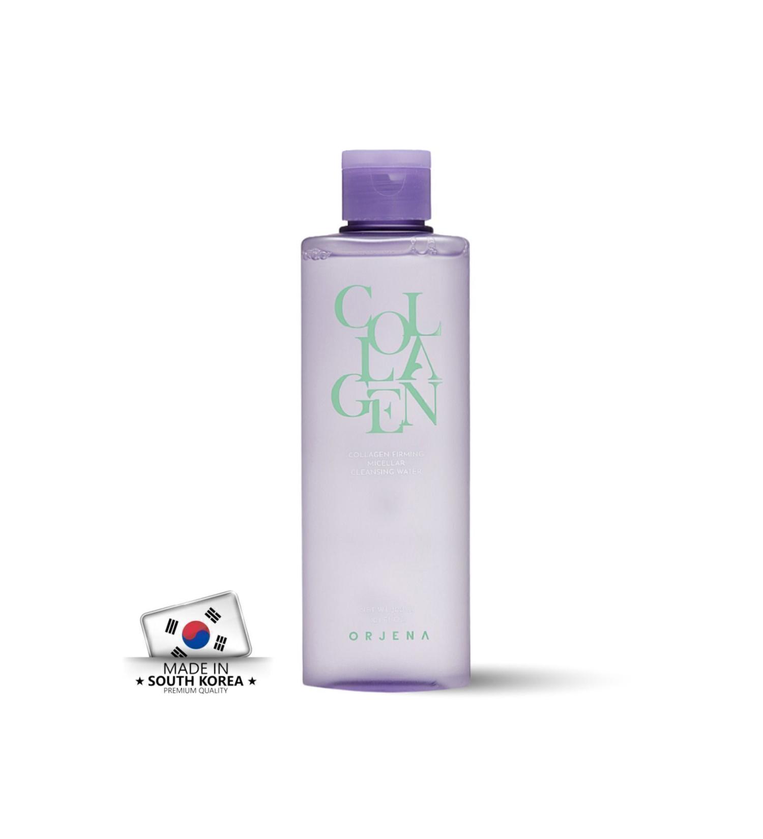 Orjena Collagen Firming Micellar Cleansing Water- Collagen Essence Face and Make-Up Cleansing Water 300ml - Buy Online on GoSupps.com