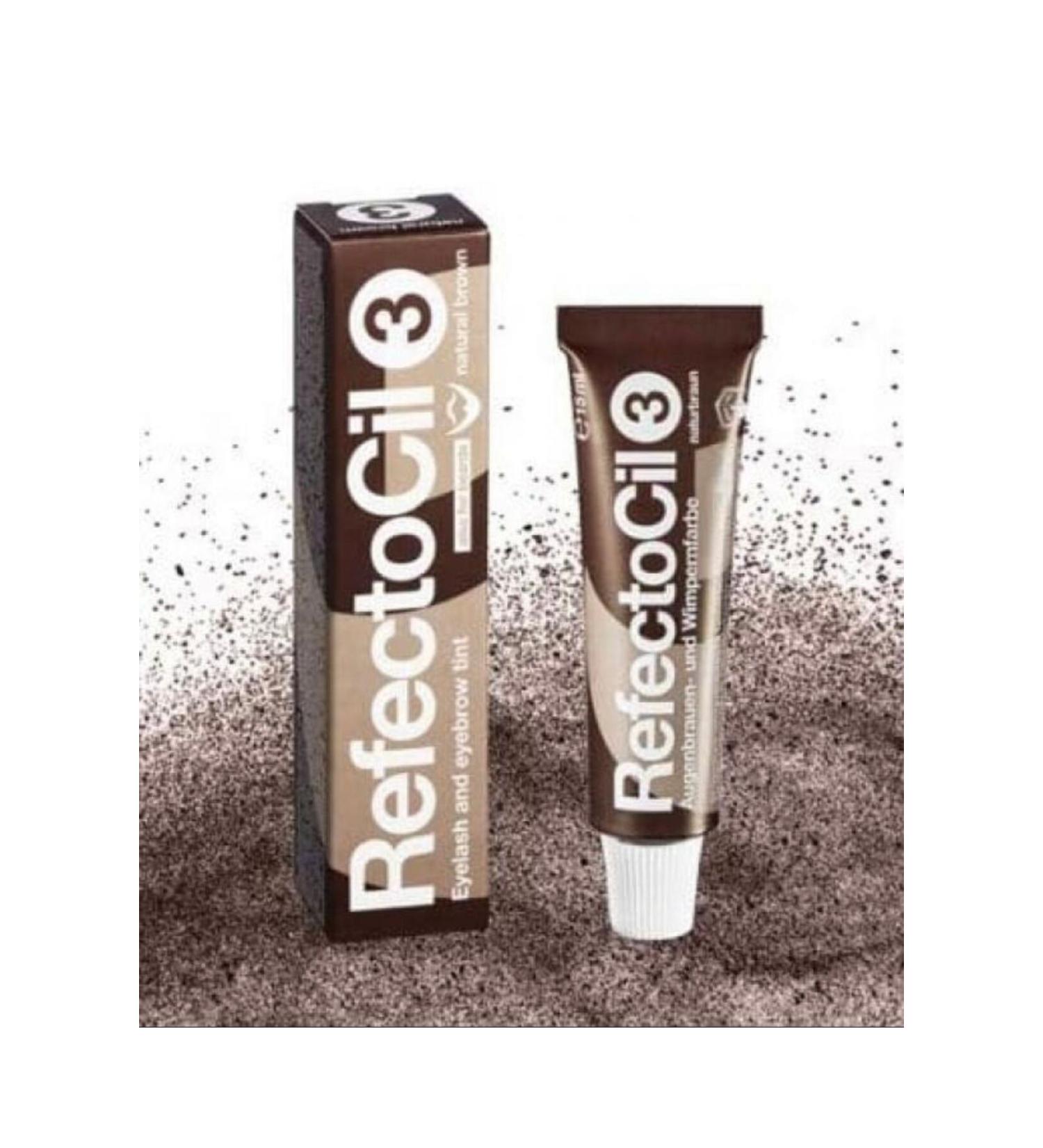 Refectocil NO3 REFECTOCIL EYEBROW AND EYELASH DYE NATURAL BROWN - Buy Online on GoSupps.com